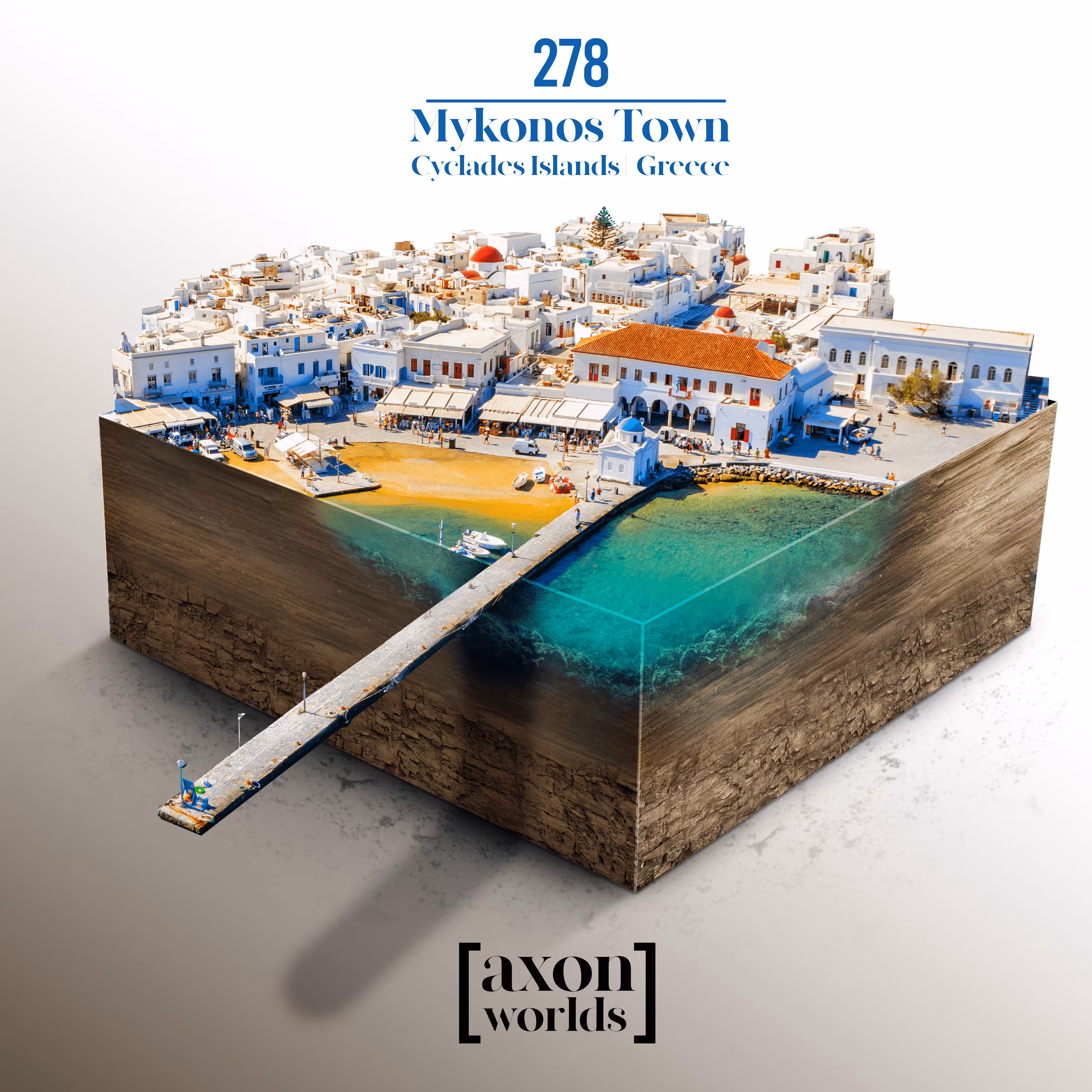 AXON WORLD | 278/1423 | MYKONOS TOWN | CYCLADES ISLANDS | GREECE | MICRO WORLD
