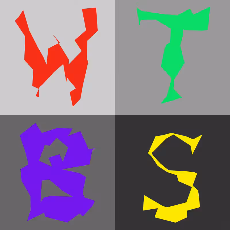Waiting To Be Signed Logo with Wobbles #36