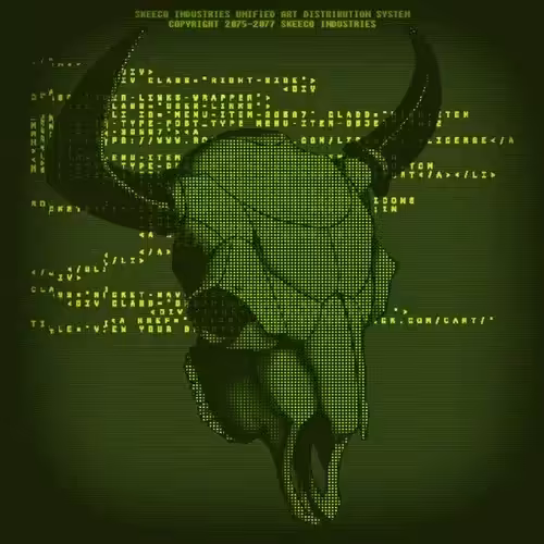💀13 | CGA SKULL 08 | Buffalo