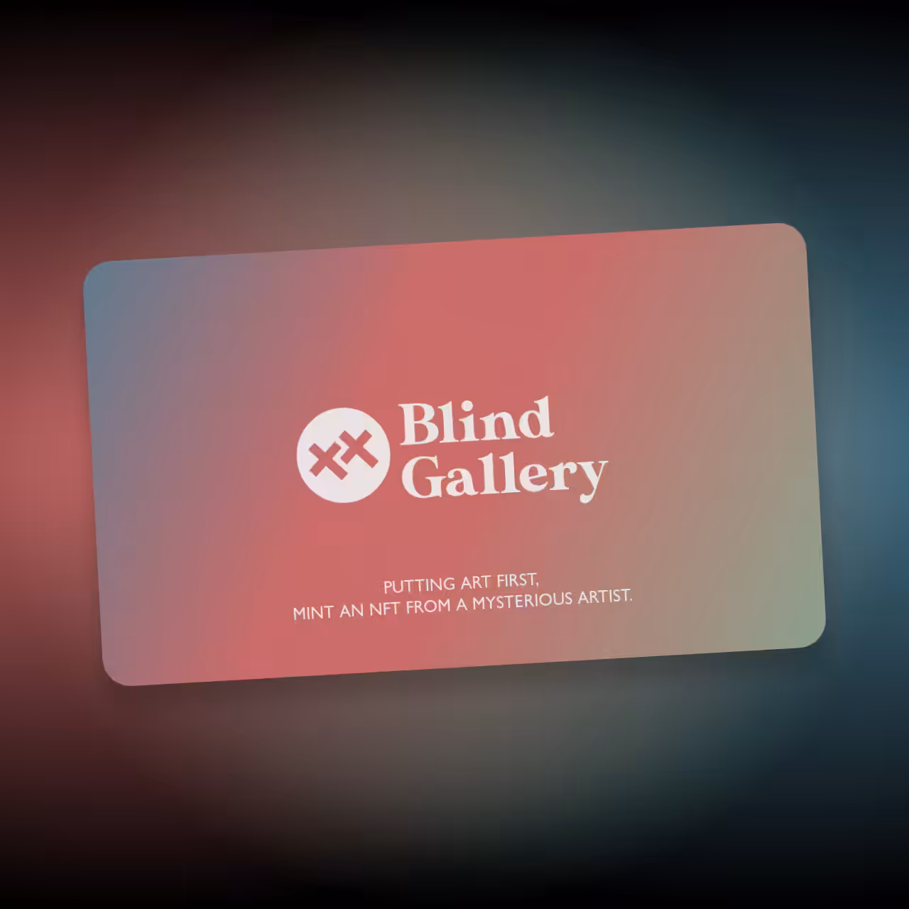 Blind Gallery Club Membership #116