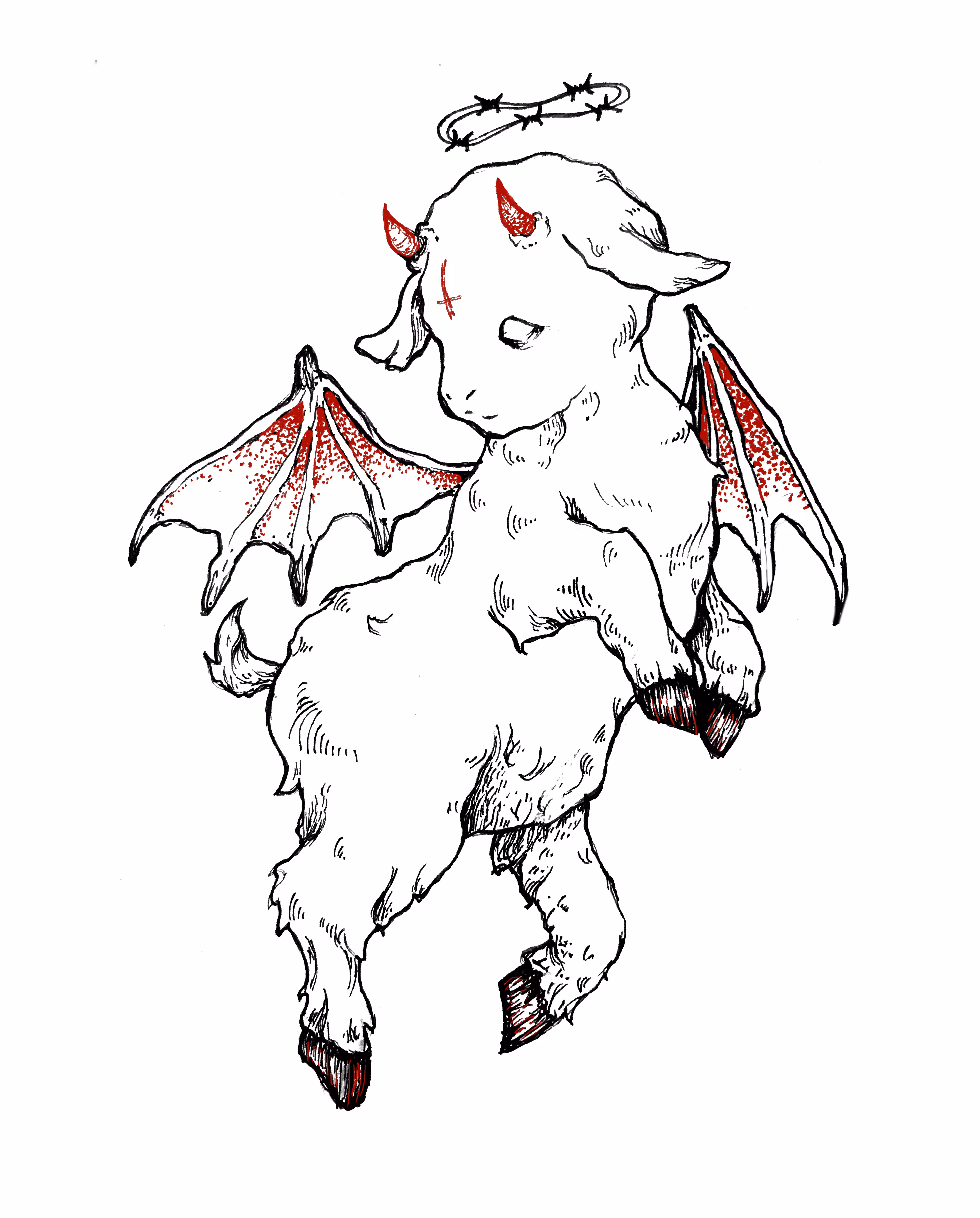 Familiar goatling
