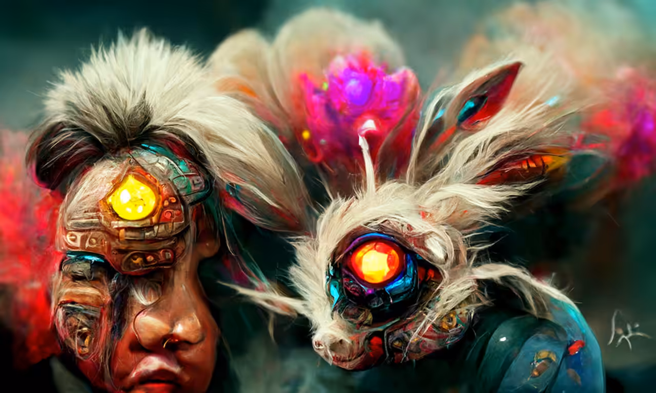 rabbit and peyote blooming