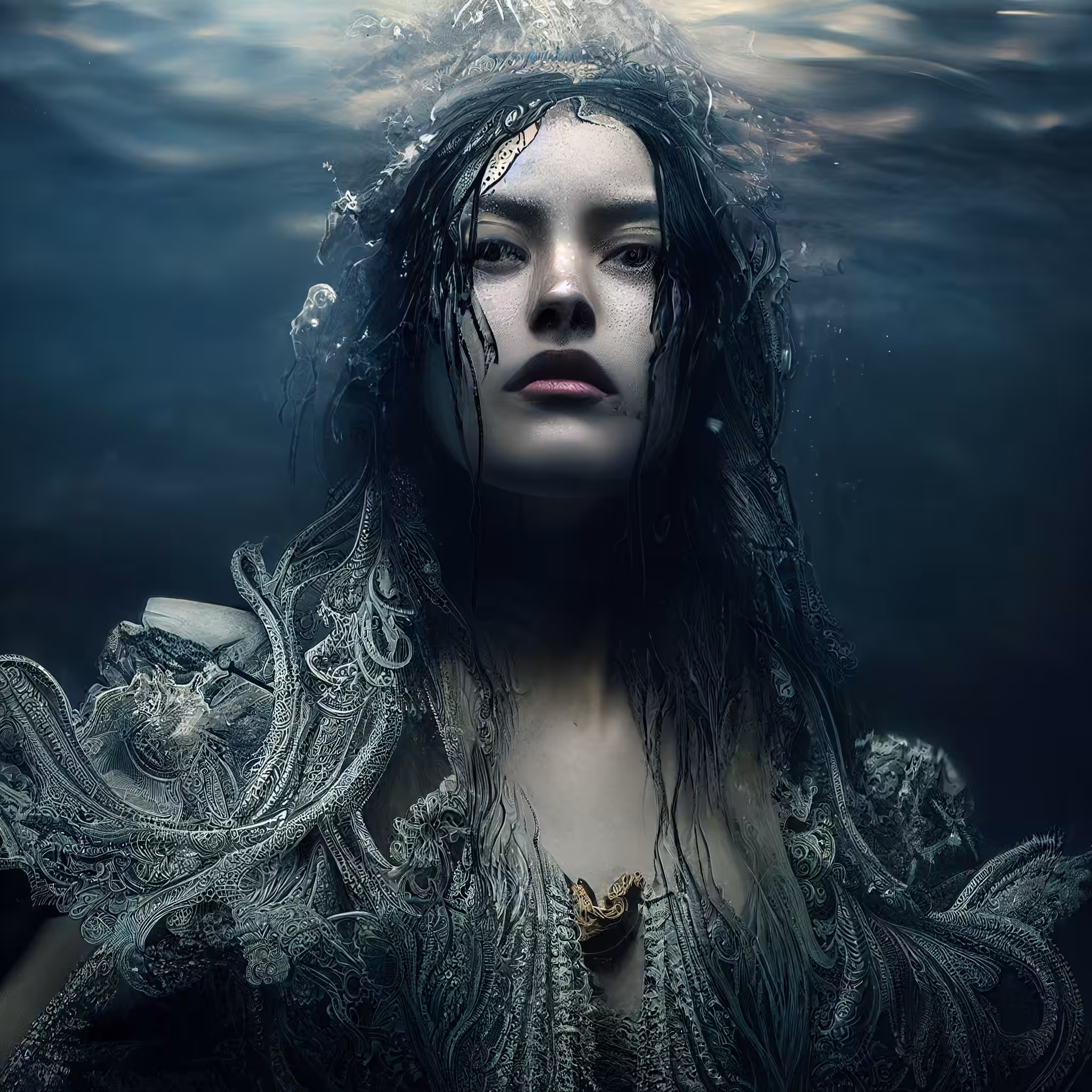 drown girl