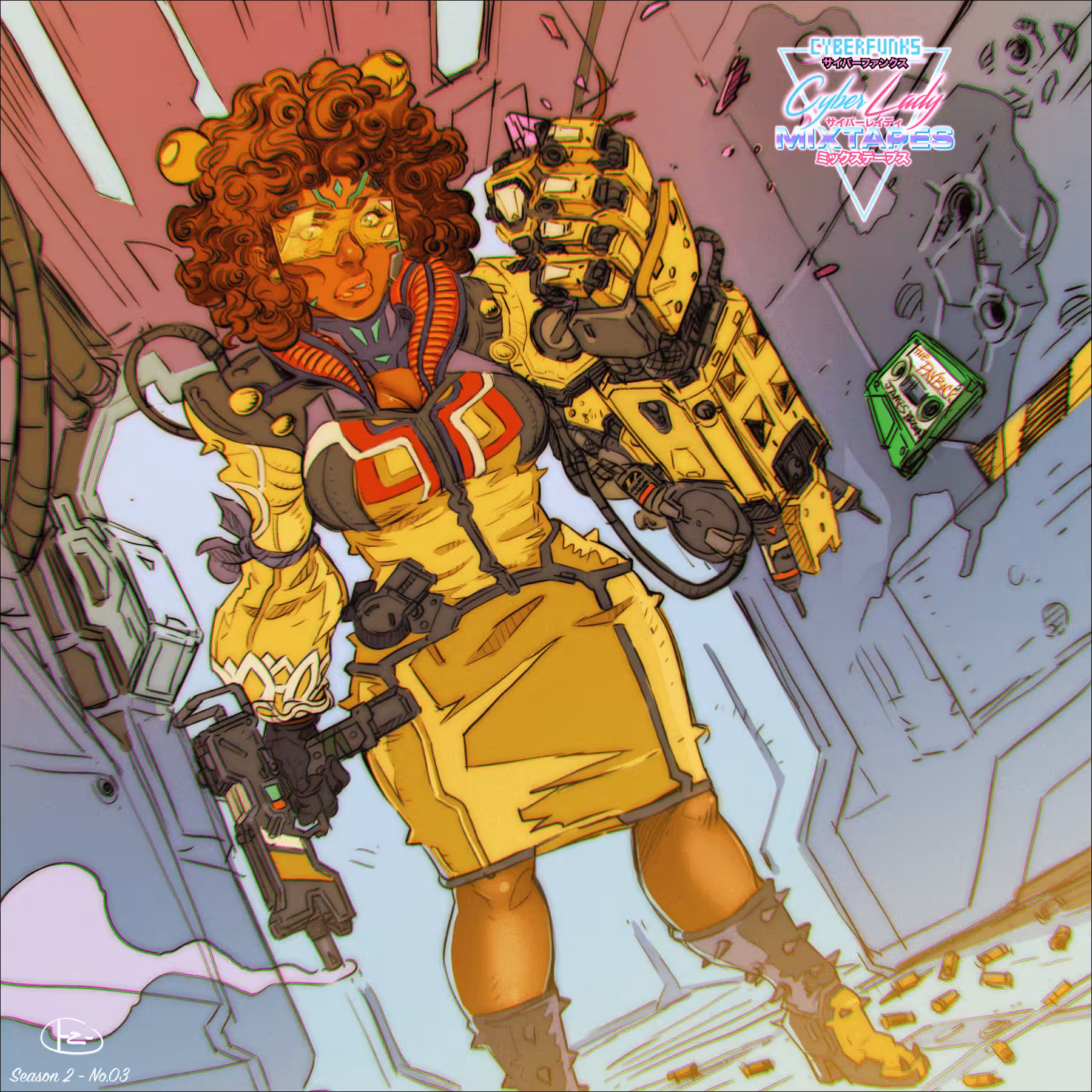 Cyberfunks-Season 2, CyberLady Mixtapes No.3