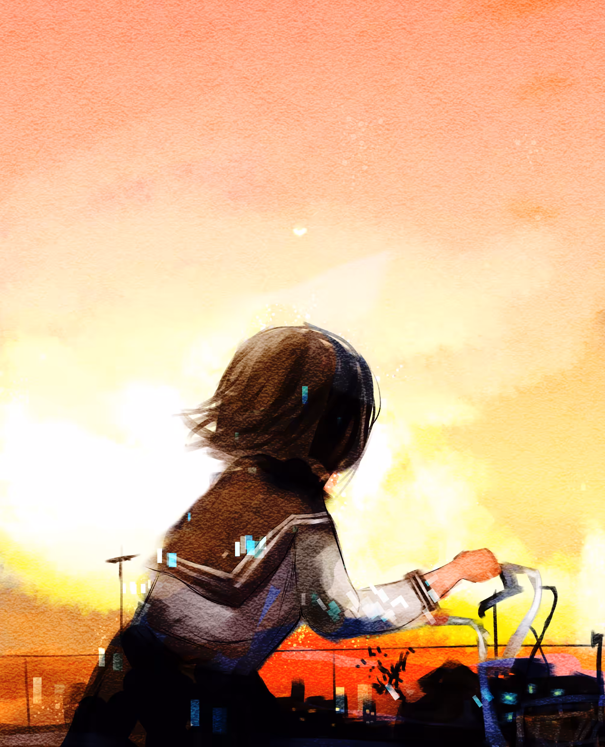 warm sky