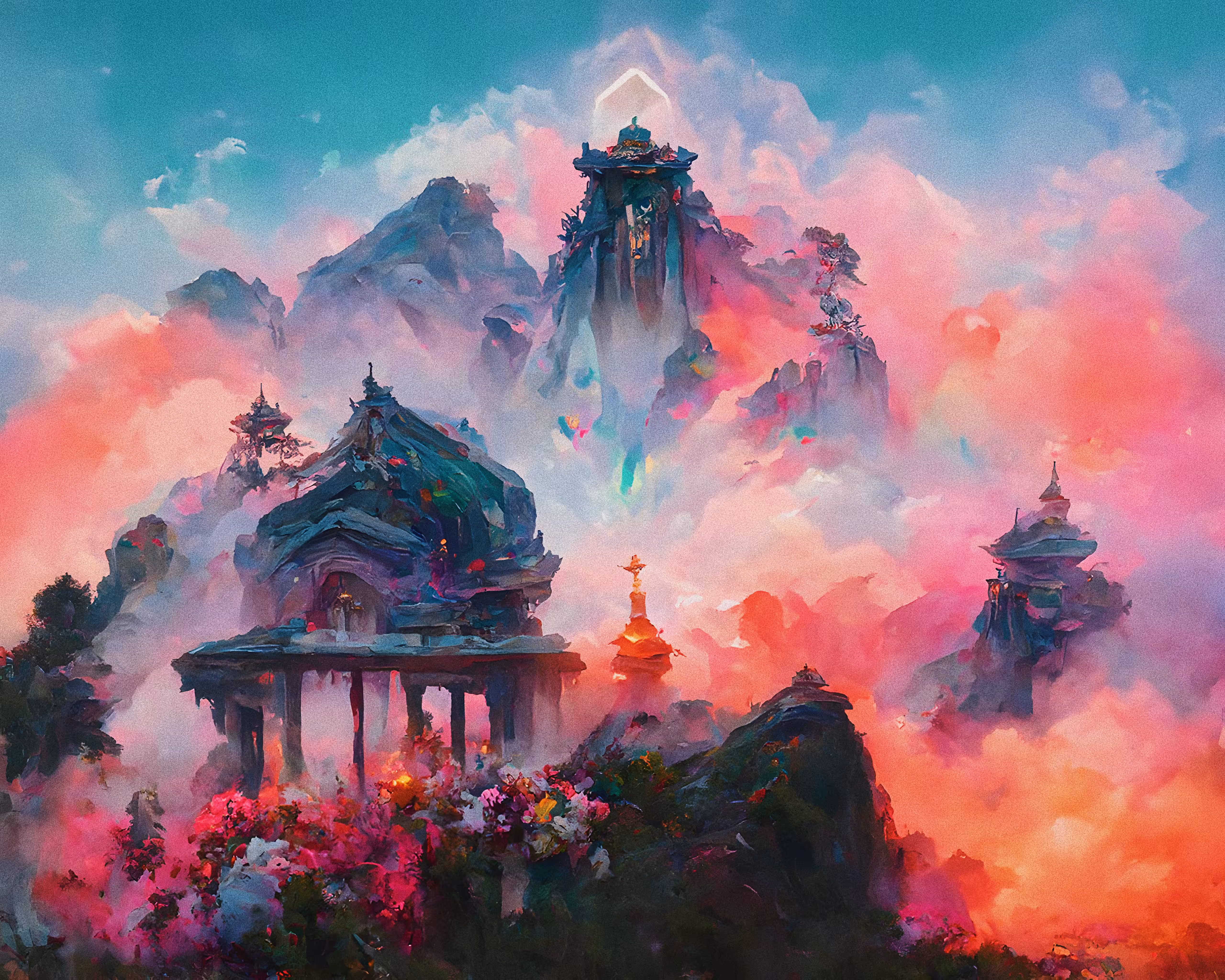 mountain temple #5