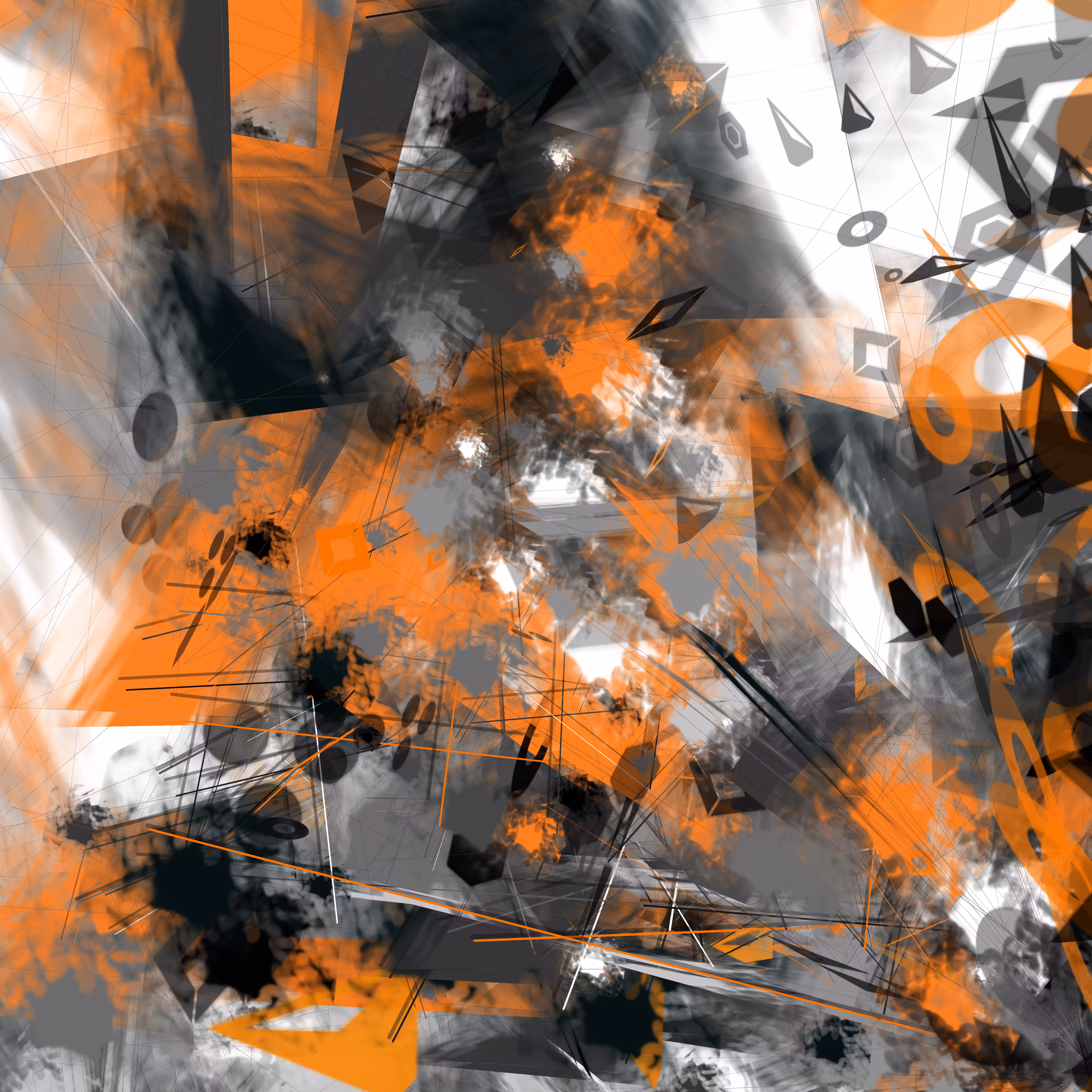 Generative Arts: Abstract Objects Generative Computer Art by P5js and ArtH2O #05