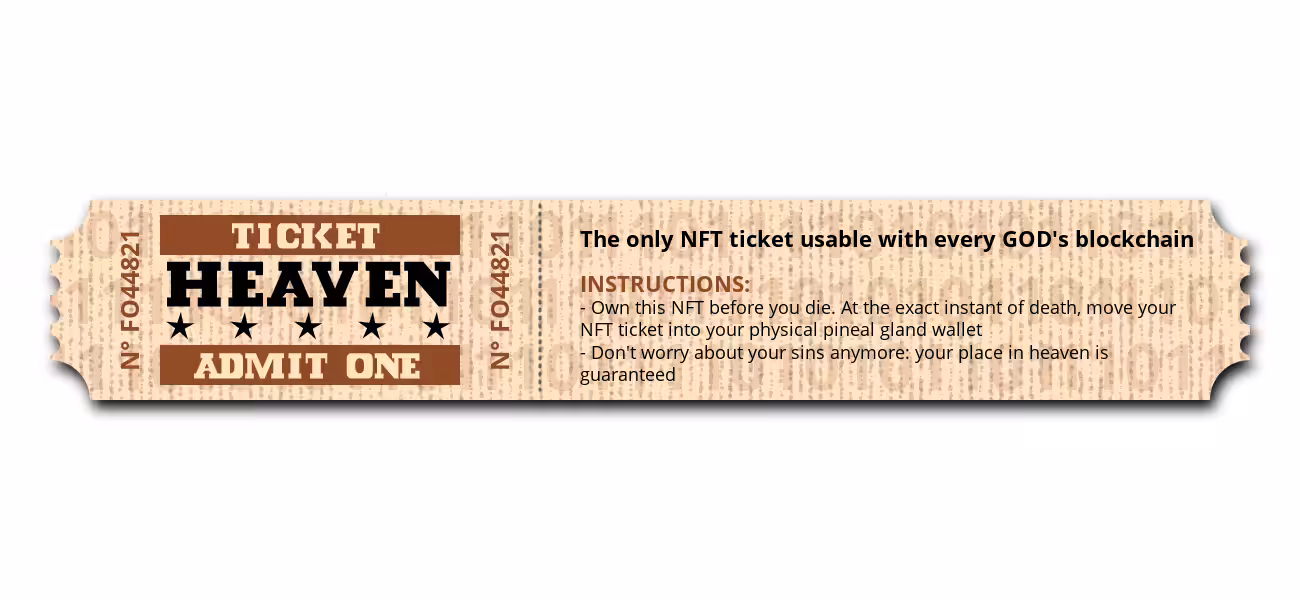 Ticket to Heaven #52