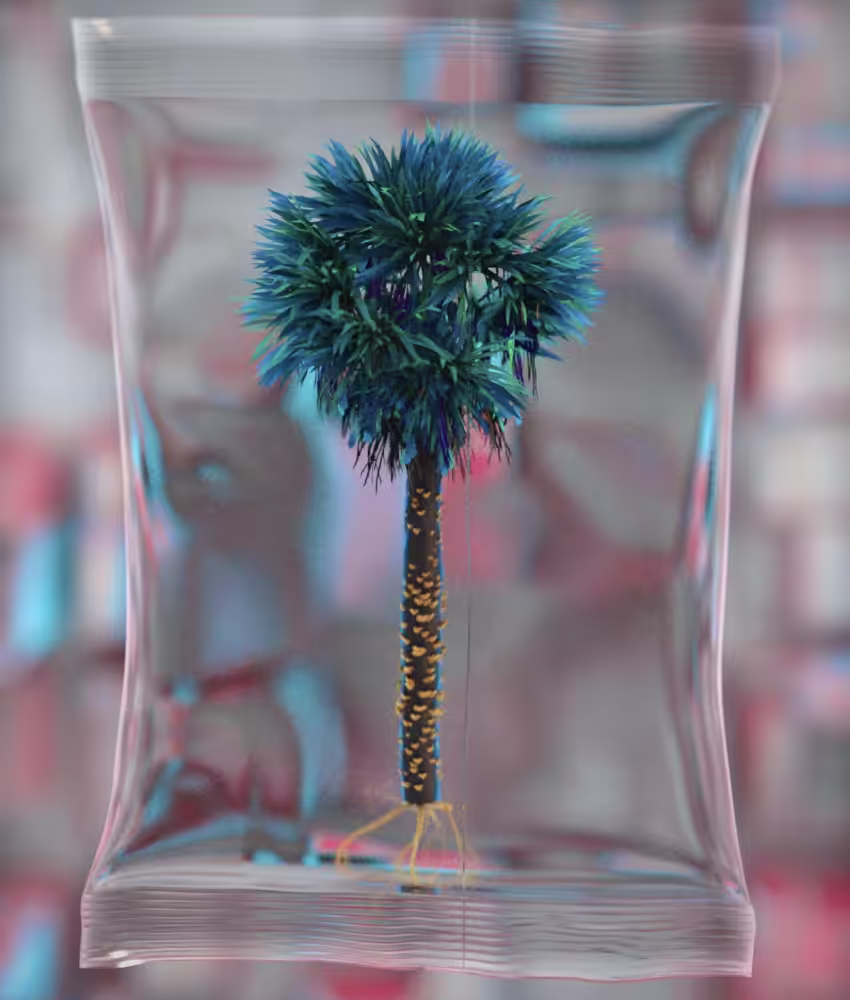 Nature_pack. 02 Tippy old palm