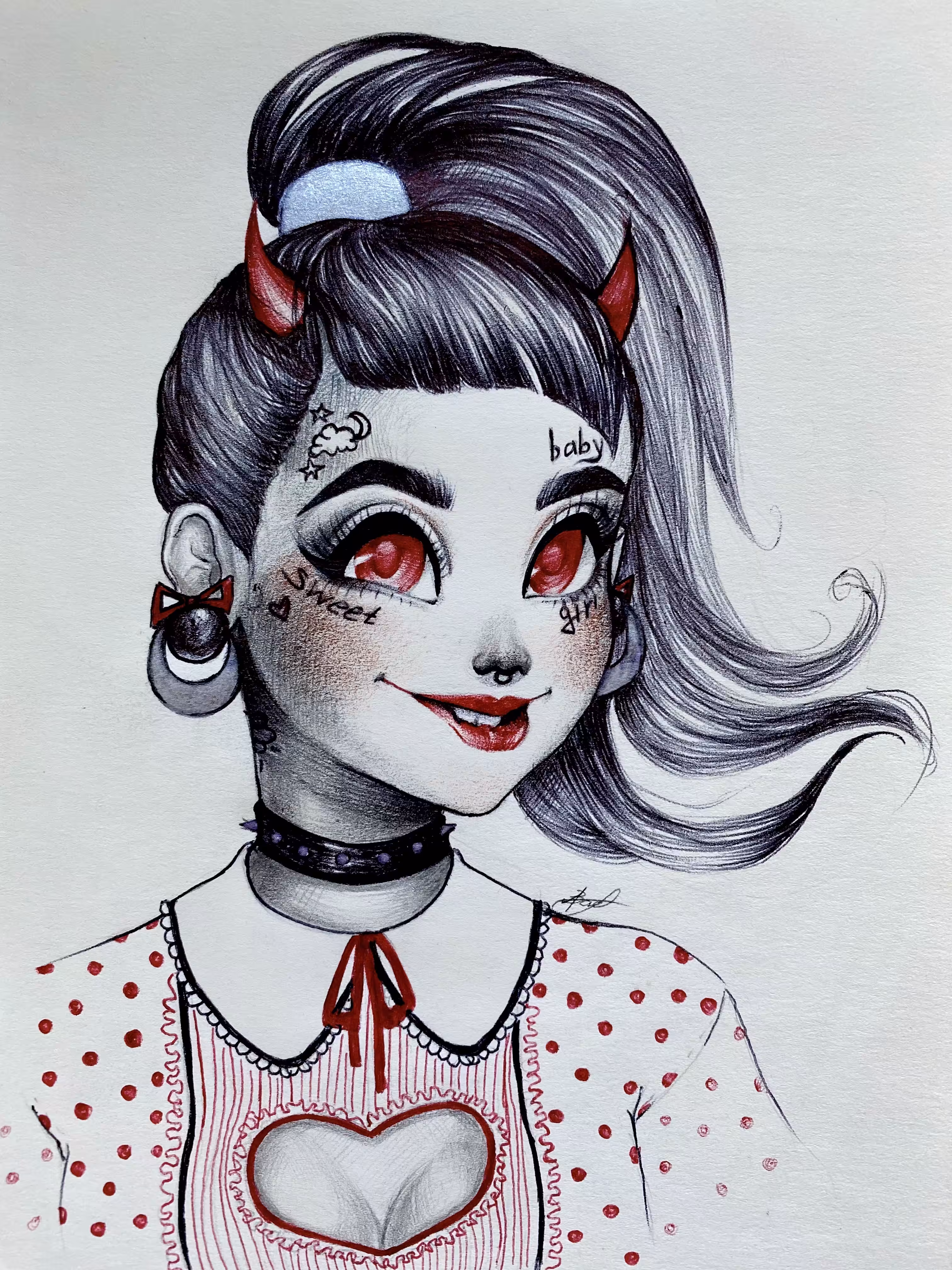 Demon - baby sweet girl 