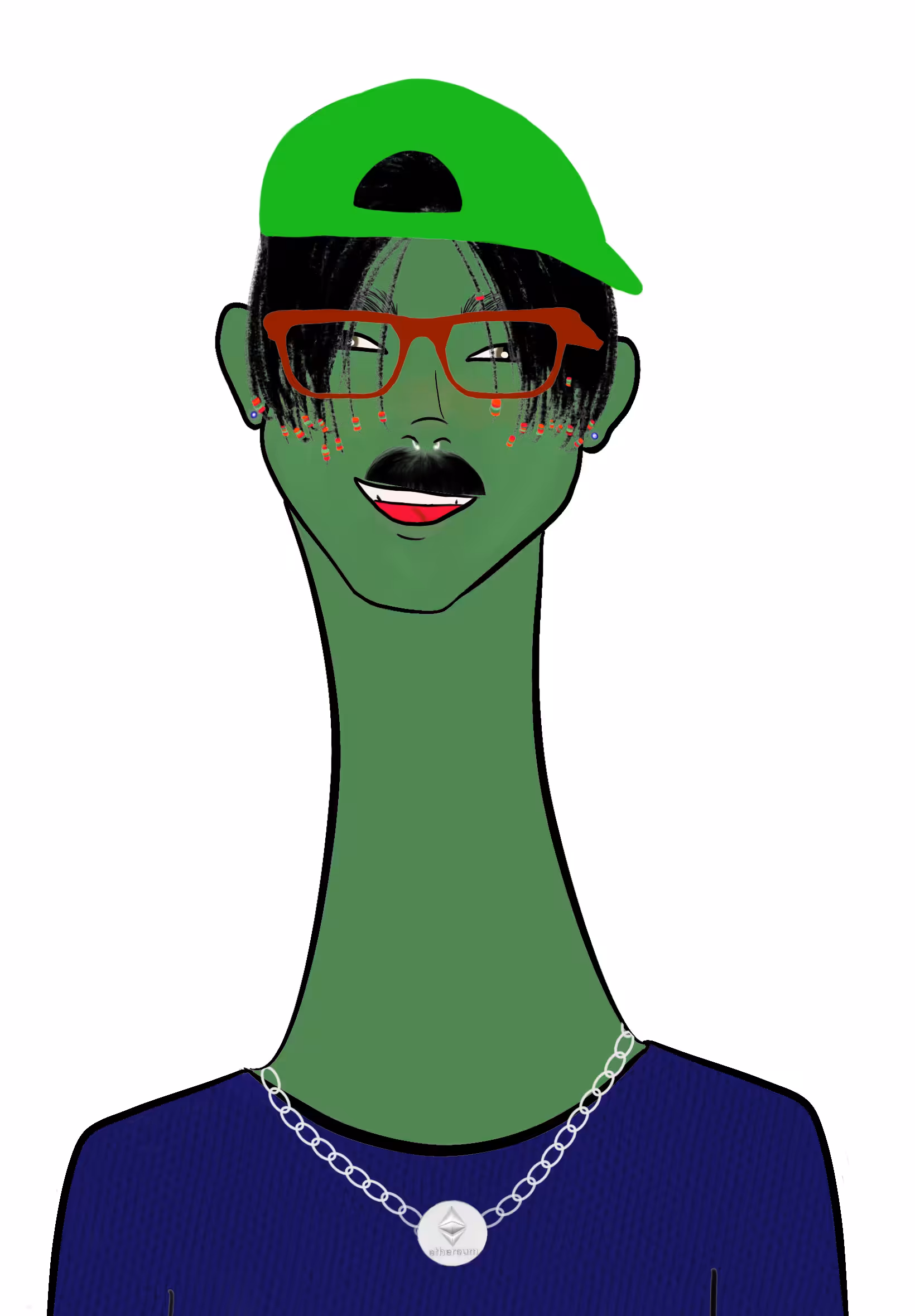 Long Neckie Fellas #217