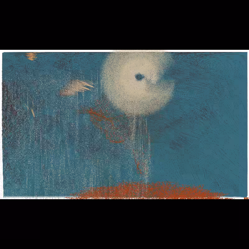 Stamp from deep space #9