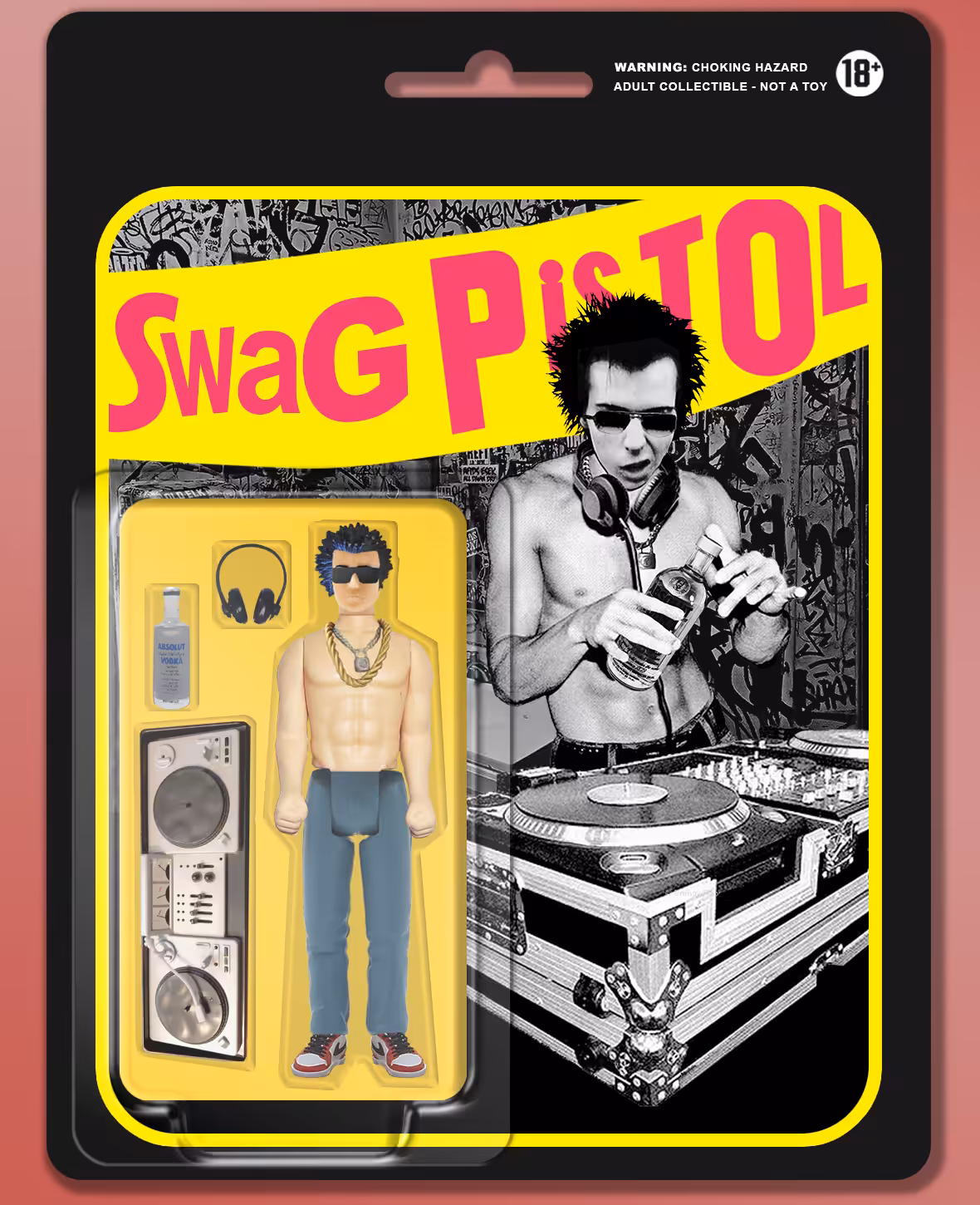 Swag Pistol Action Figure