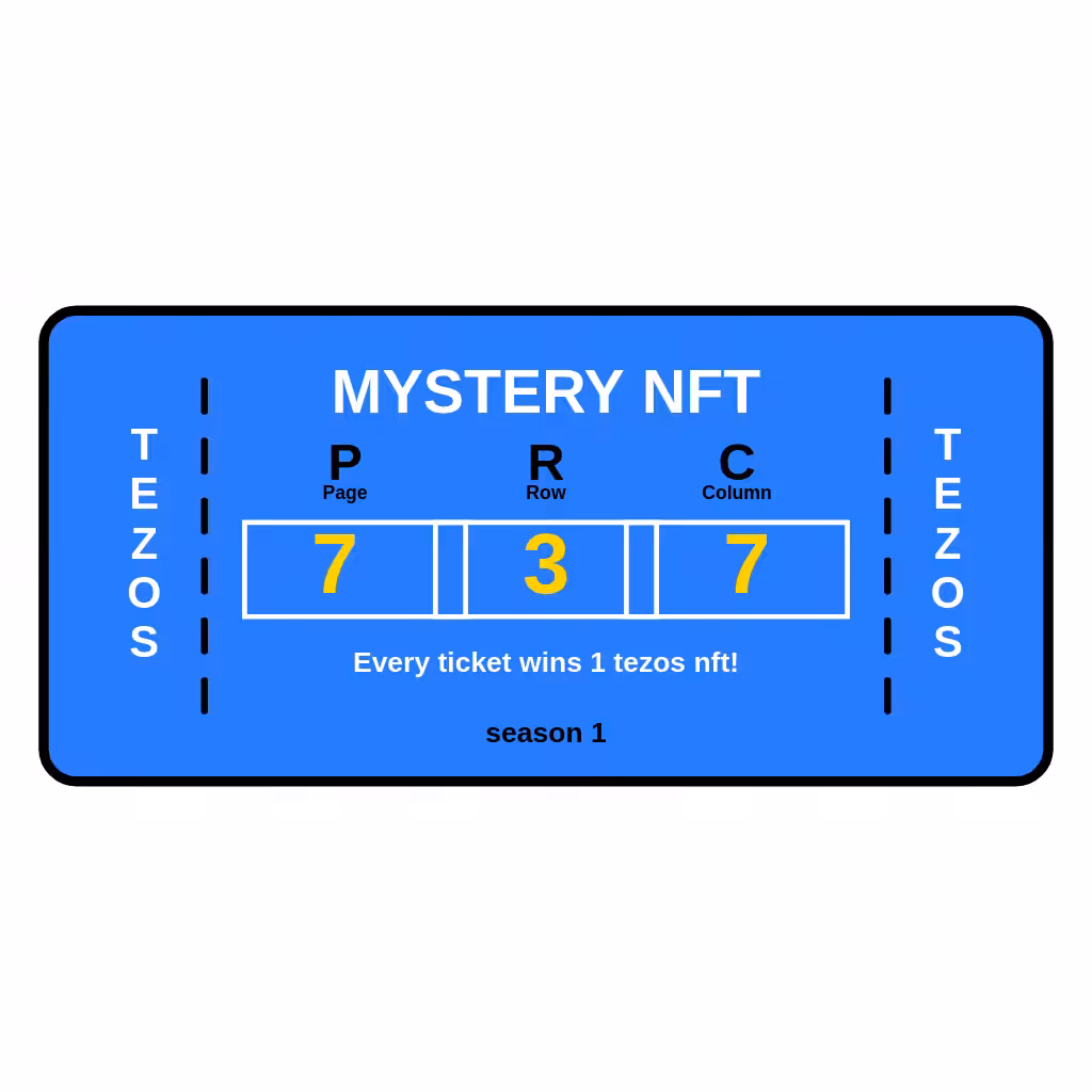 Mystery NFT - season 1 #27