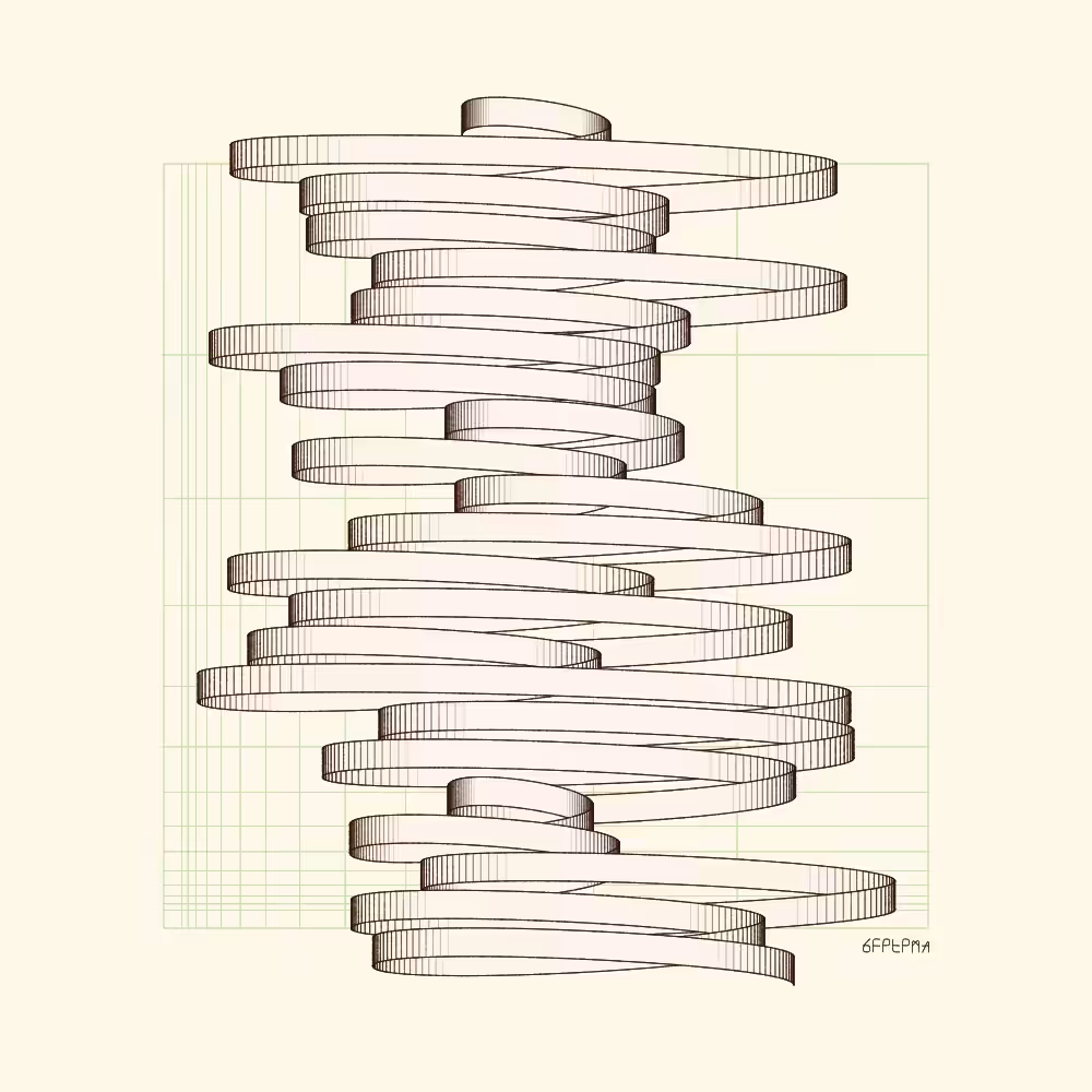 _ribbon study_ #73