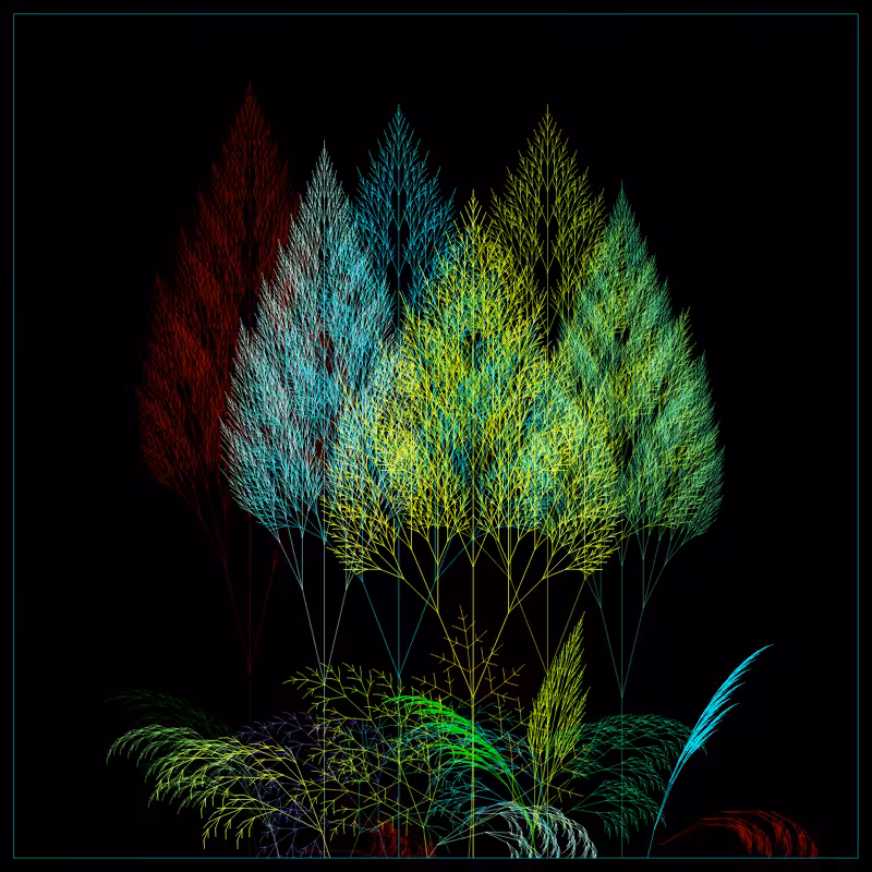 Fractal Forest #11