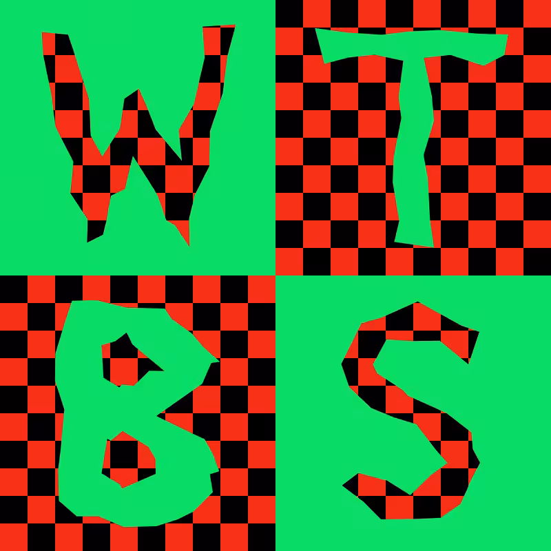 Waiting To Be Signed Logo with Wobbles #313