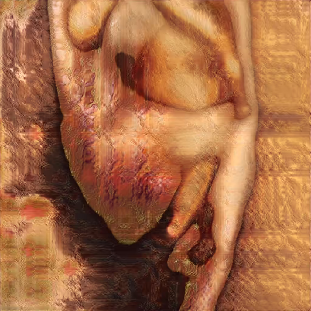 AI Generated Nude Portrait #7 Frame #249