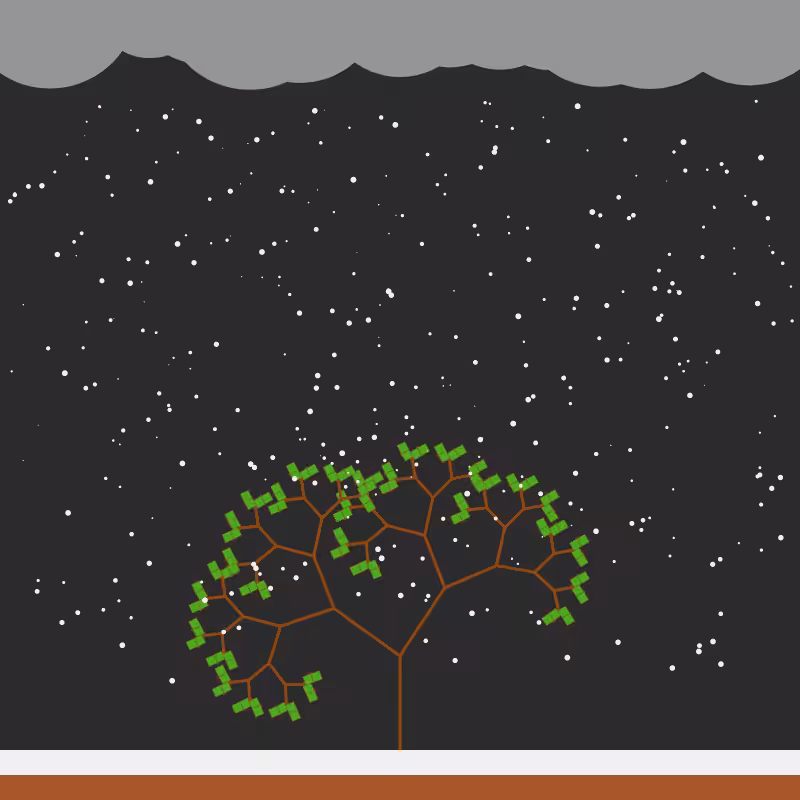 Winter in the fractal #11