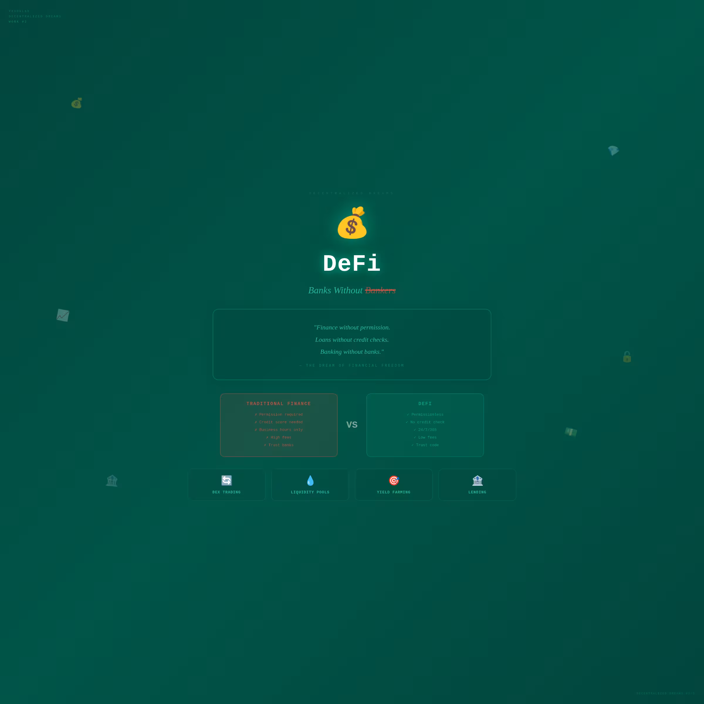 DeFi: Banks Without Bankers