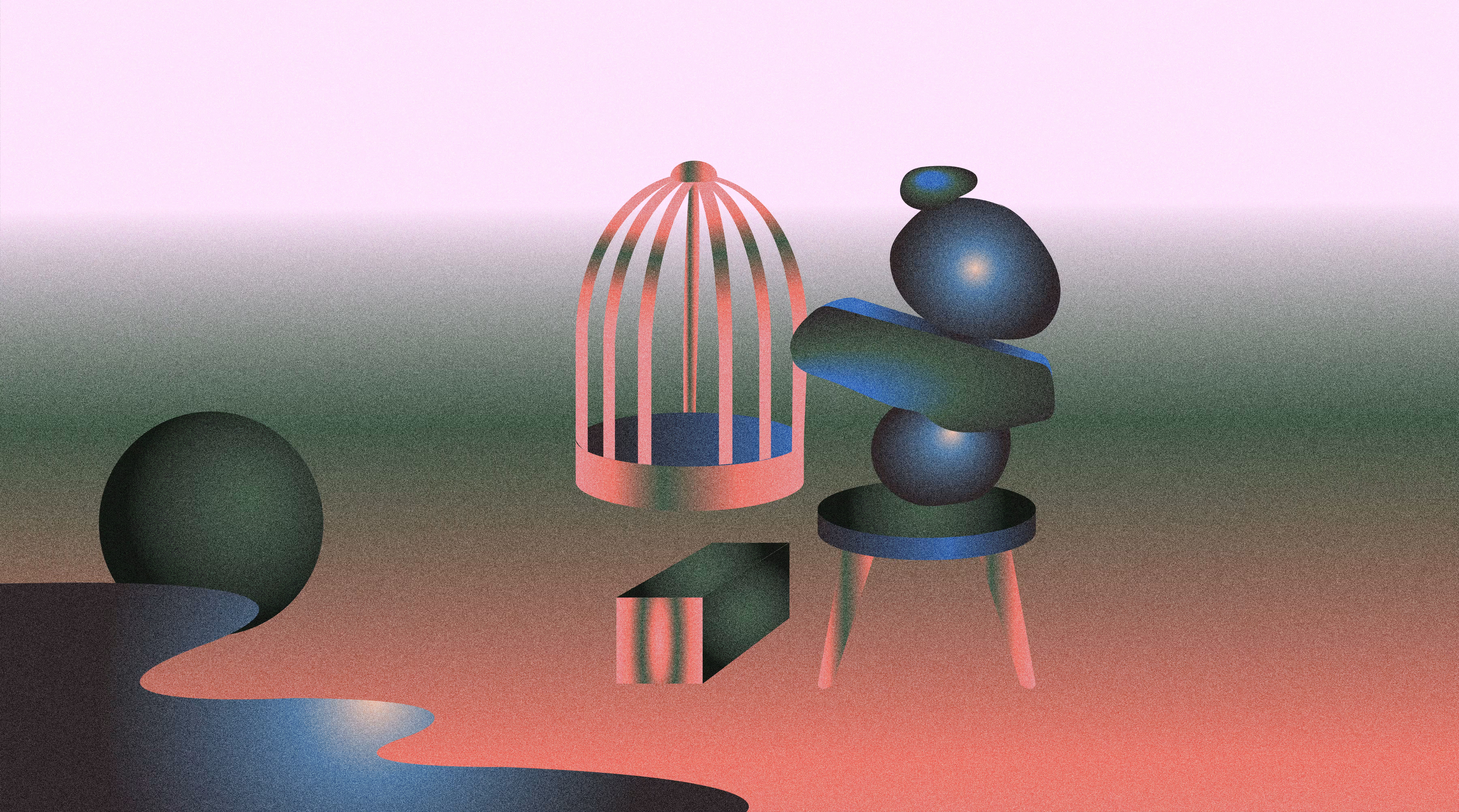 Pajarito de mis vientos - Ilustración