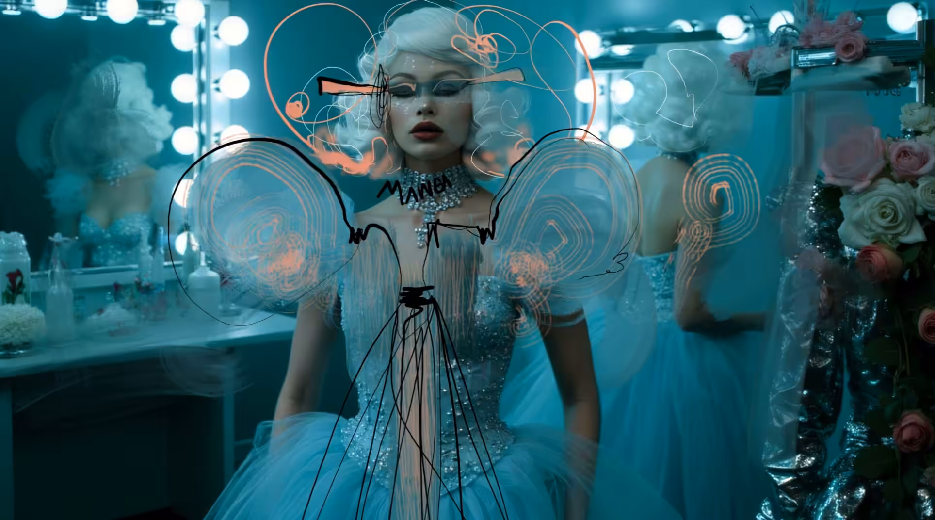 PORCELAIN ANDROID - THE MANGA MACHINE: BLUE BALLET