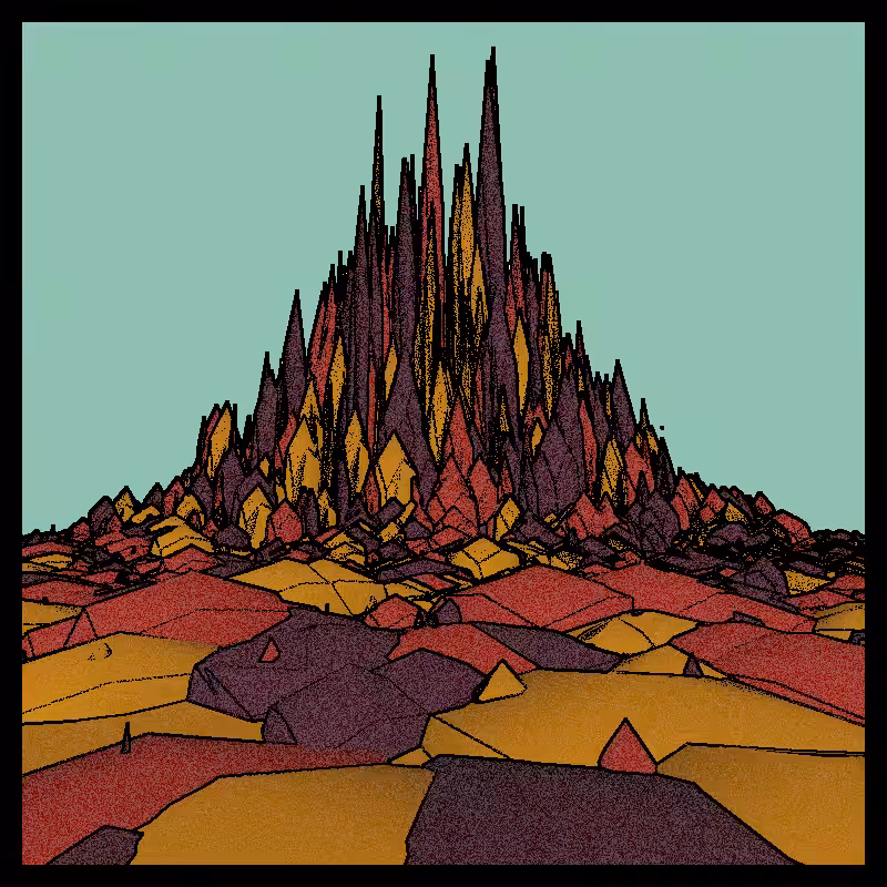 Crystal forest #3