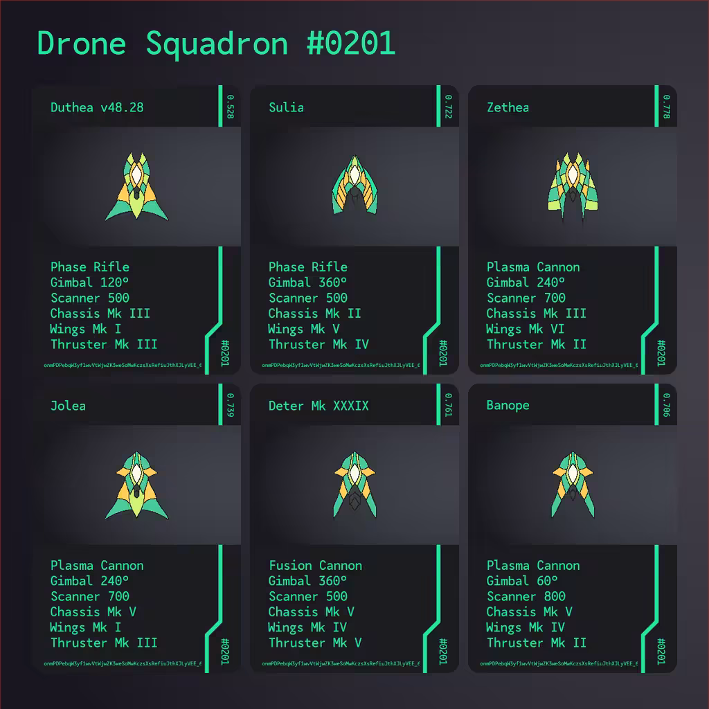Drone Squadron: Elite #0201