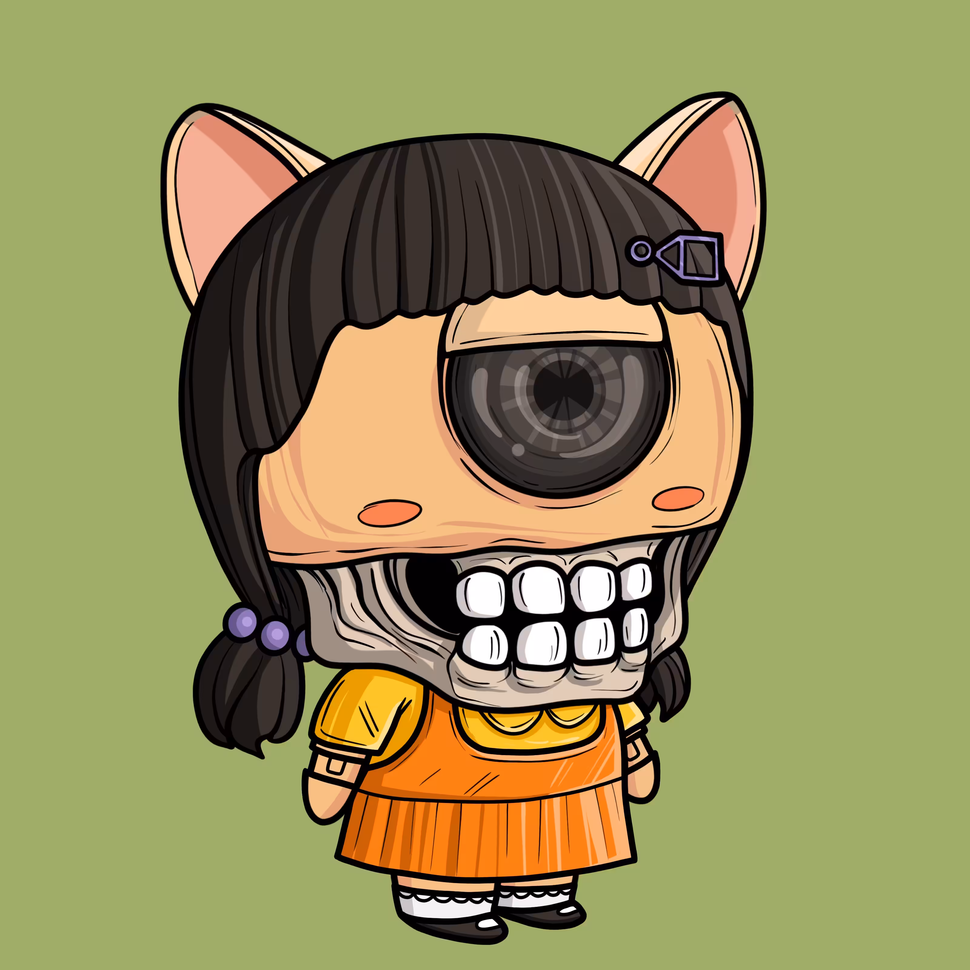 One Eye Baby #0168 (Squid Game Doll)
