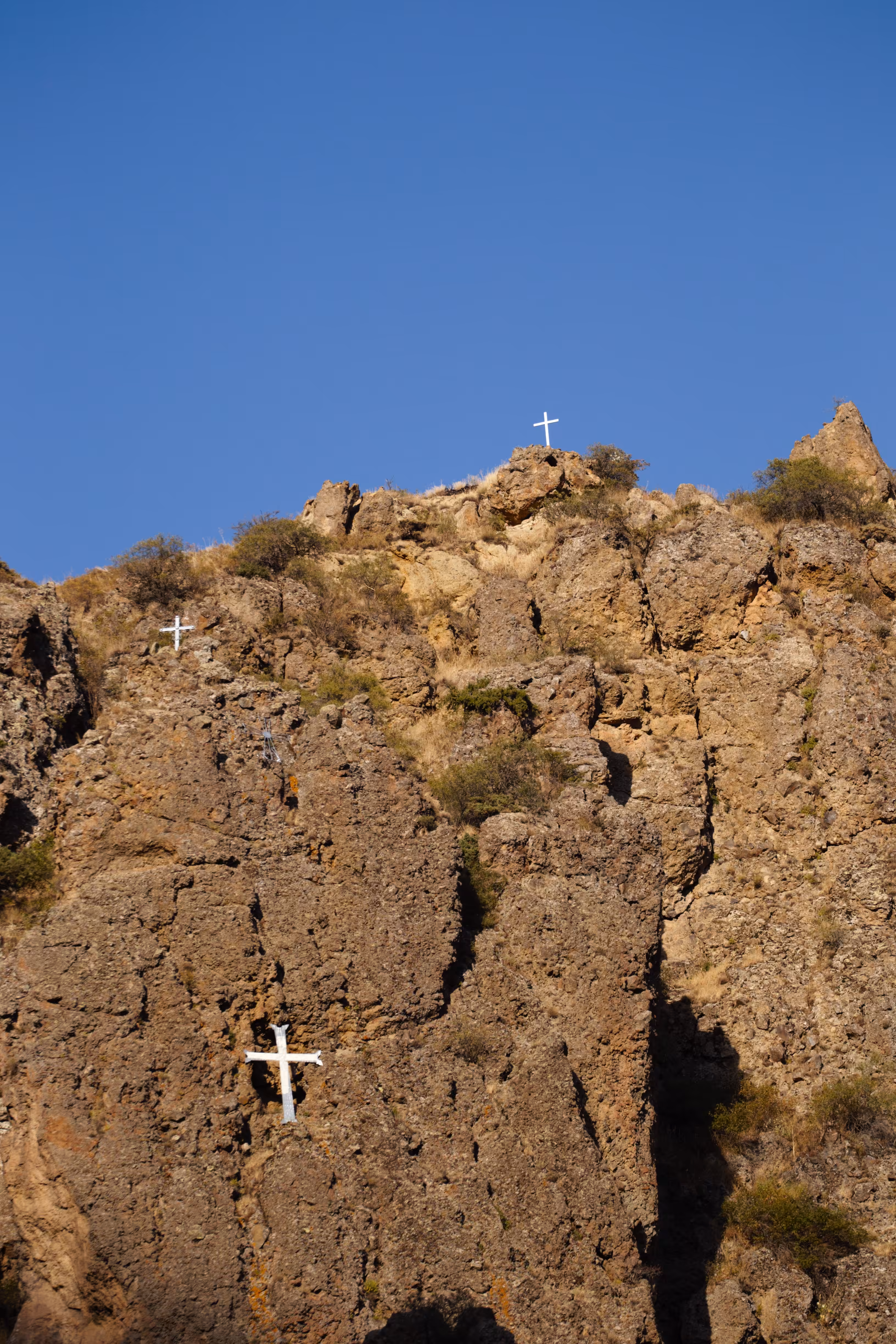 Photo vision by Zeus ⚡📷: Christian crosses on the mountain✝️