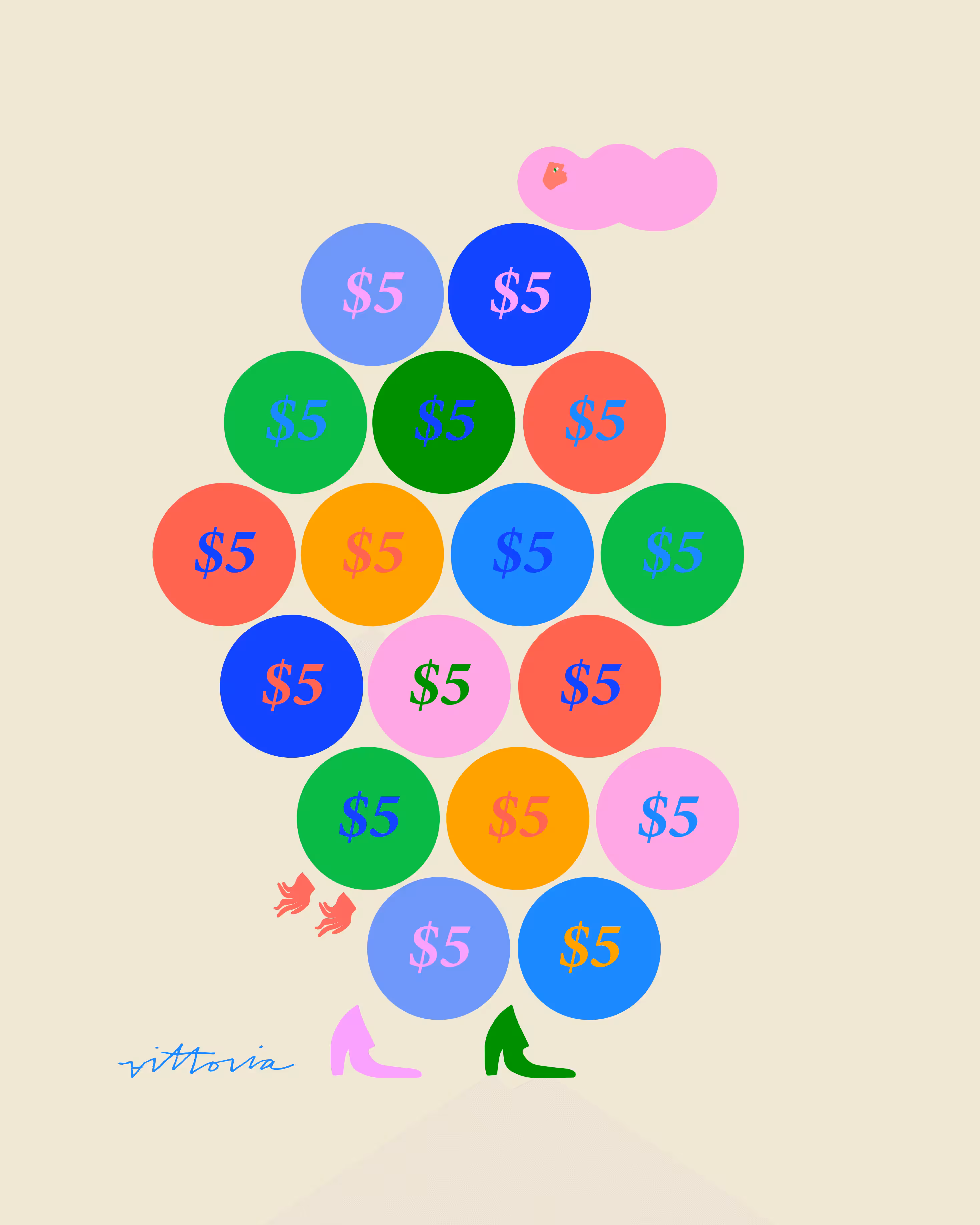 '$5' - Edition of 50
