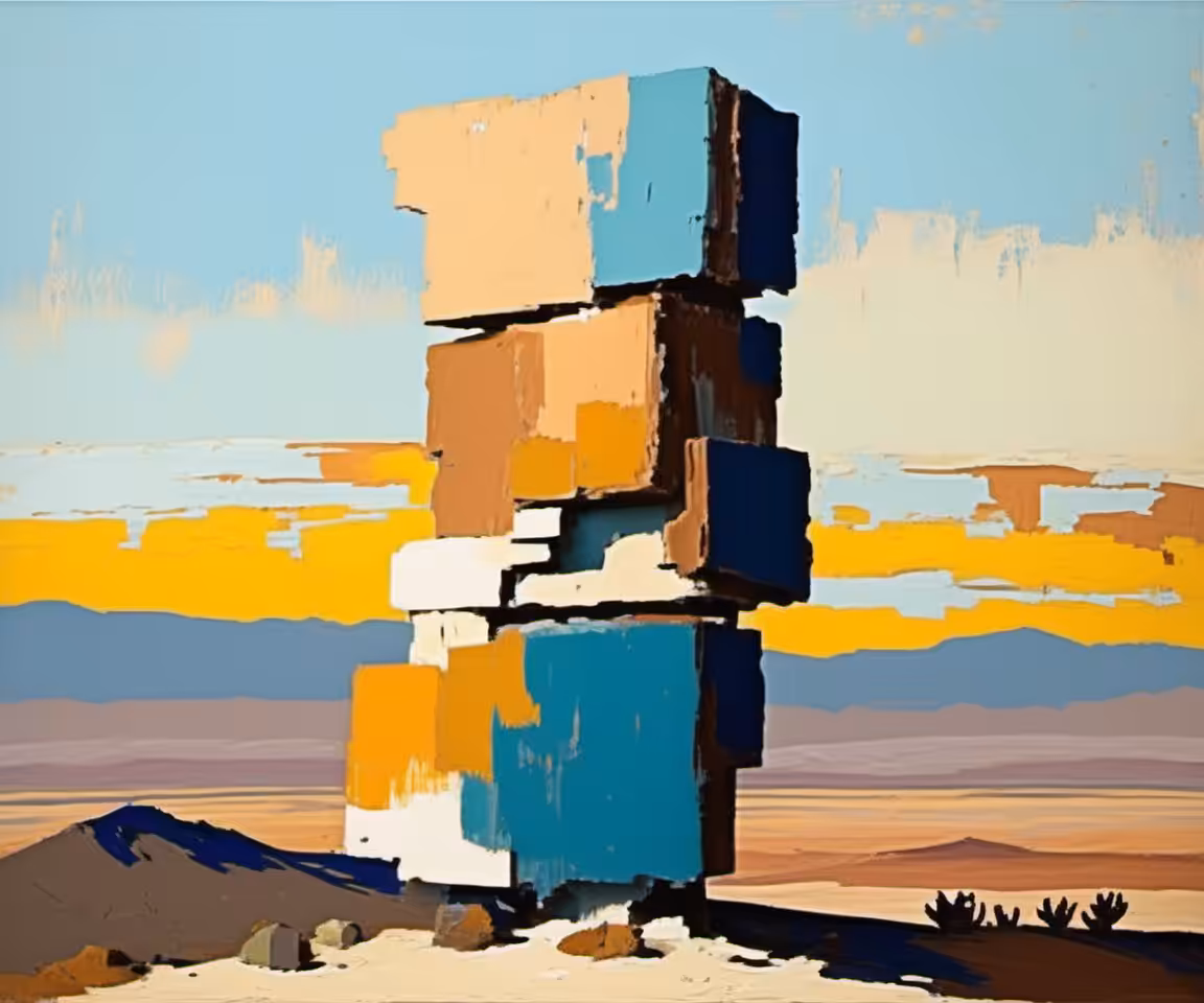 Painted Slabs #71