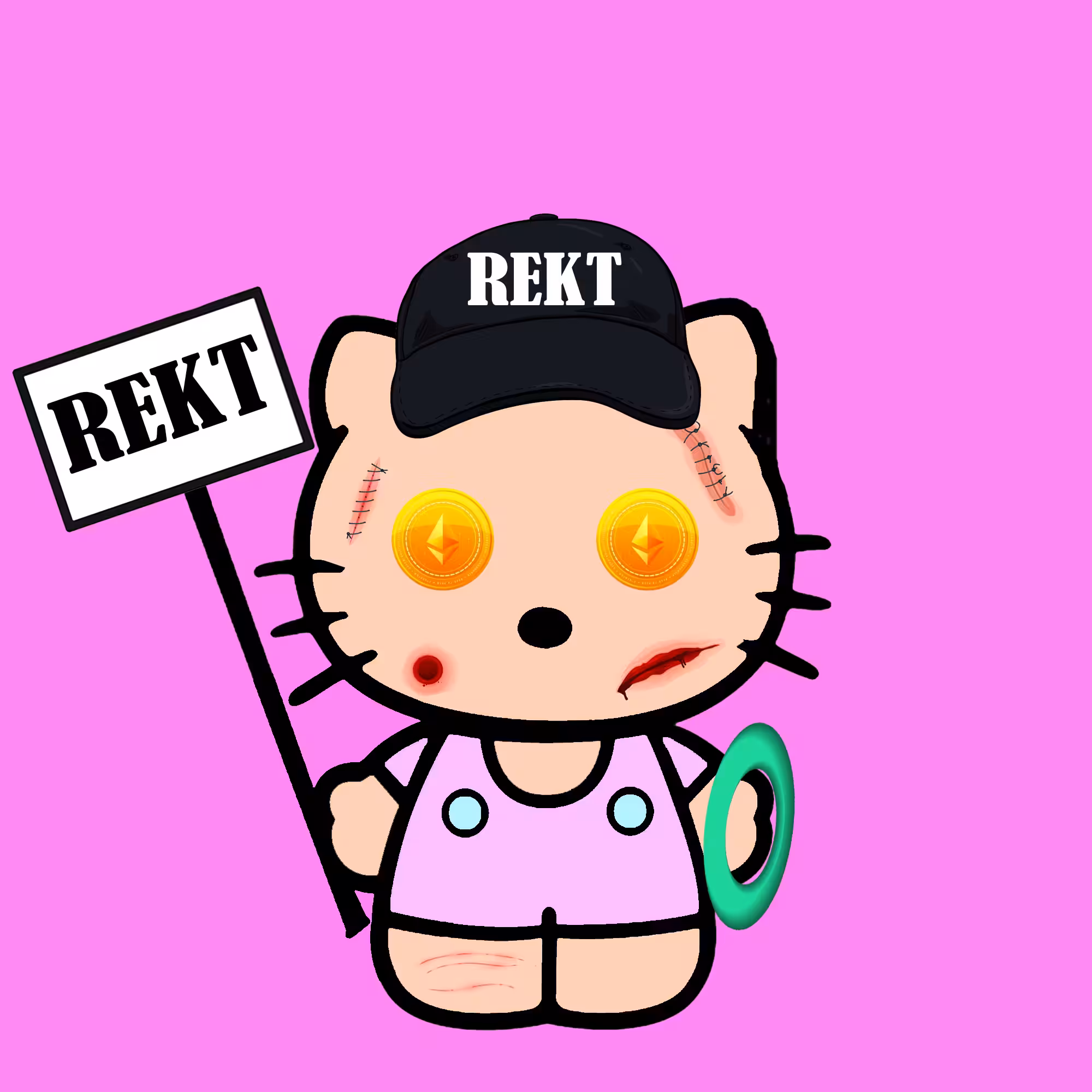 Hello Rekt Kitty - 614