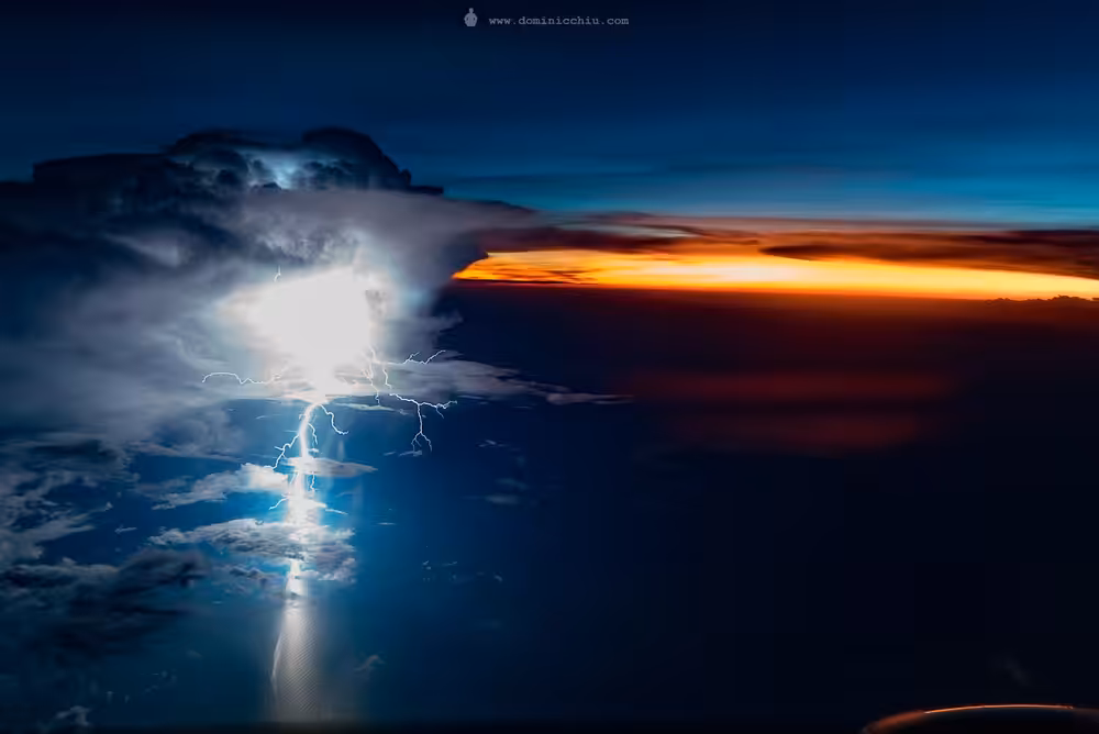 Sunset Thunderstorm #1