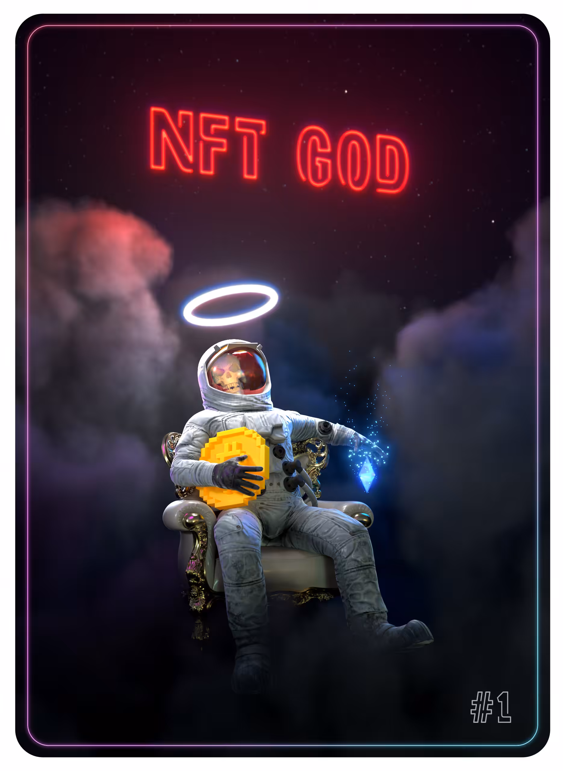 NFT GOD #1 card