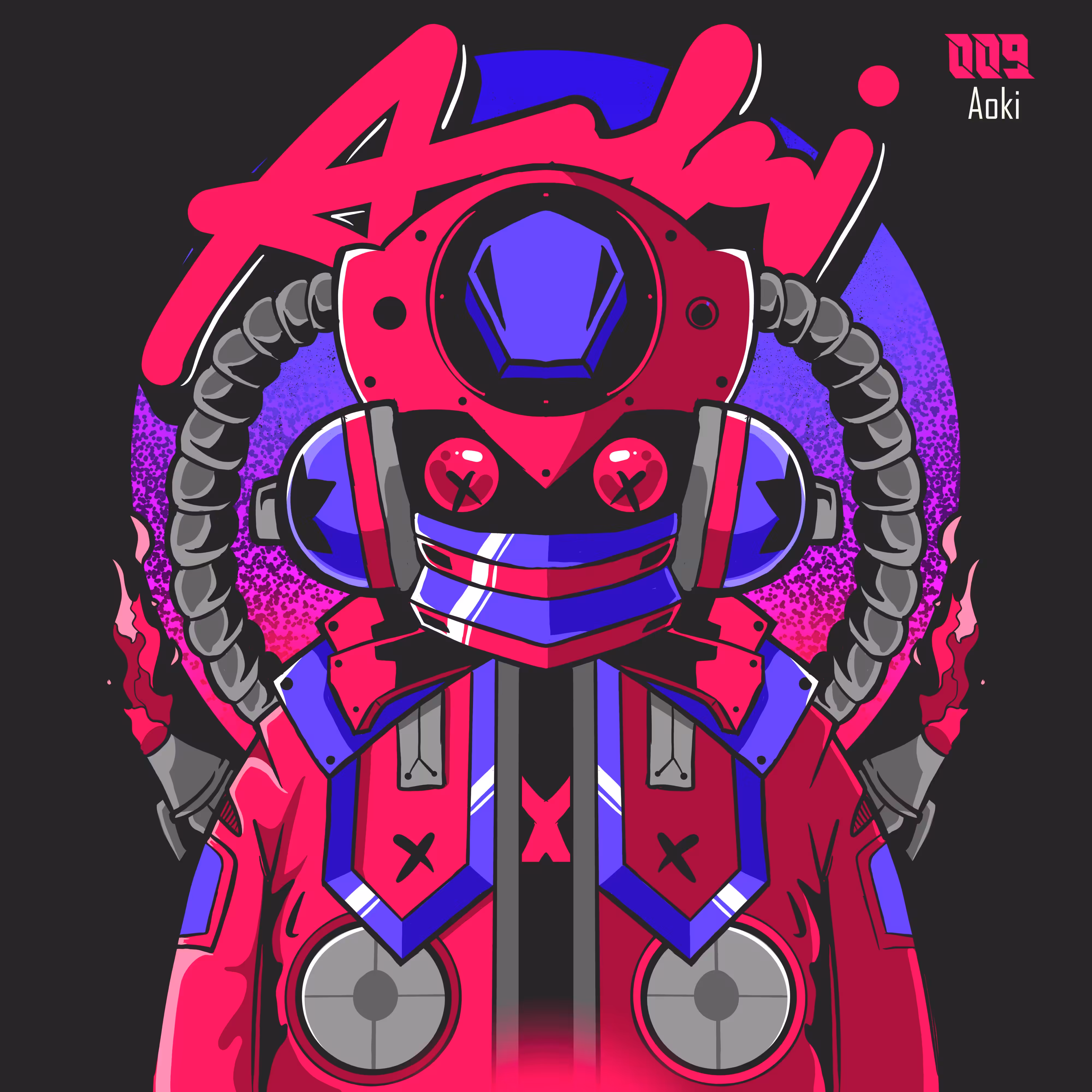 Cyberpunk Style 009 Aoki