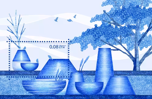 Royal blue on the Earth: Special gift