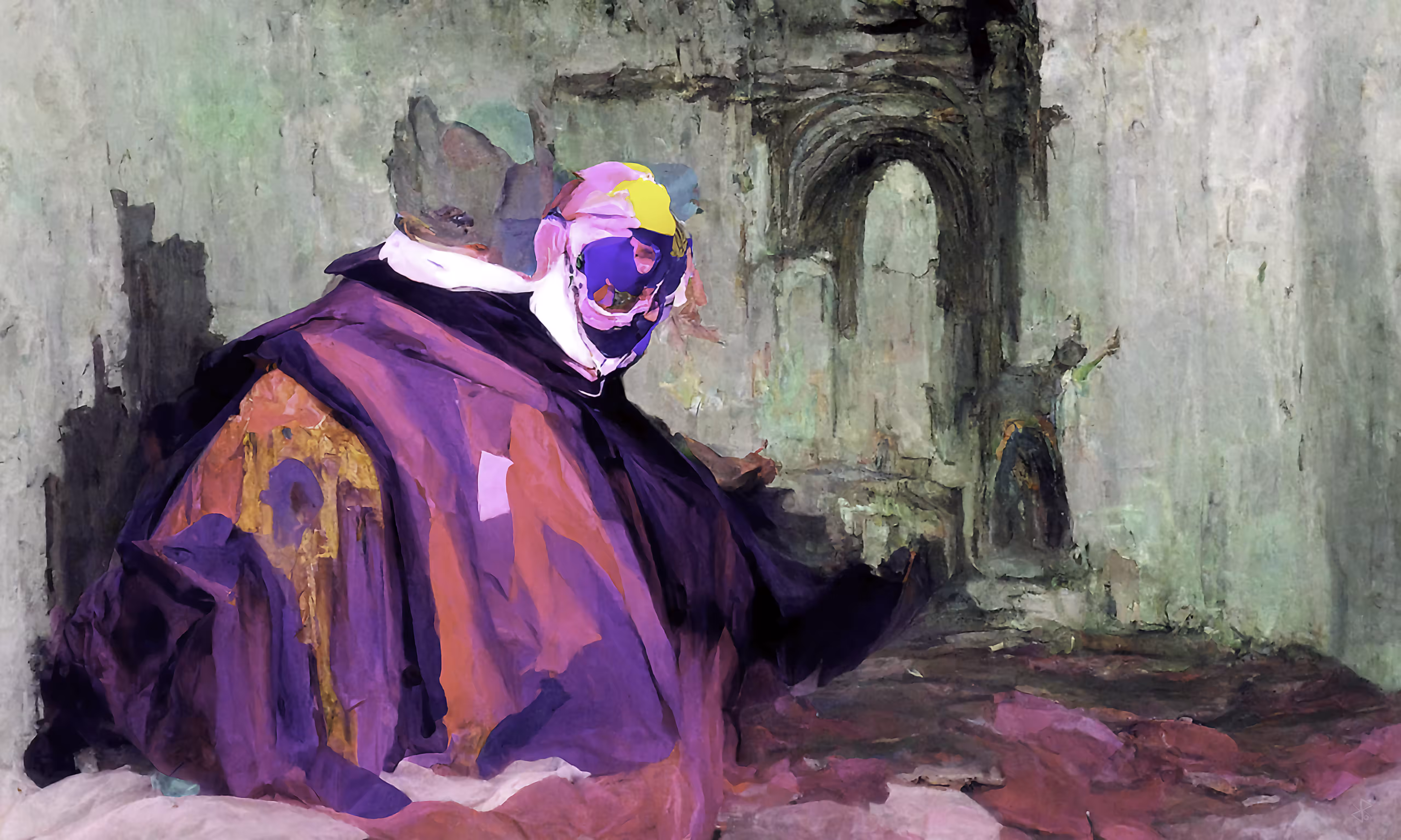 The masked pope: Chance meetings