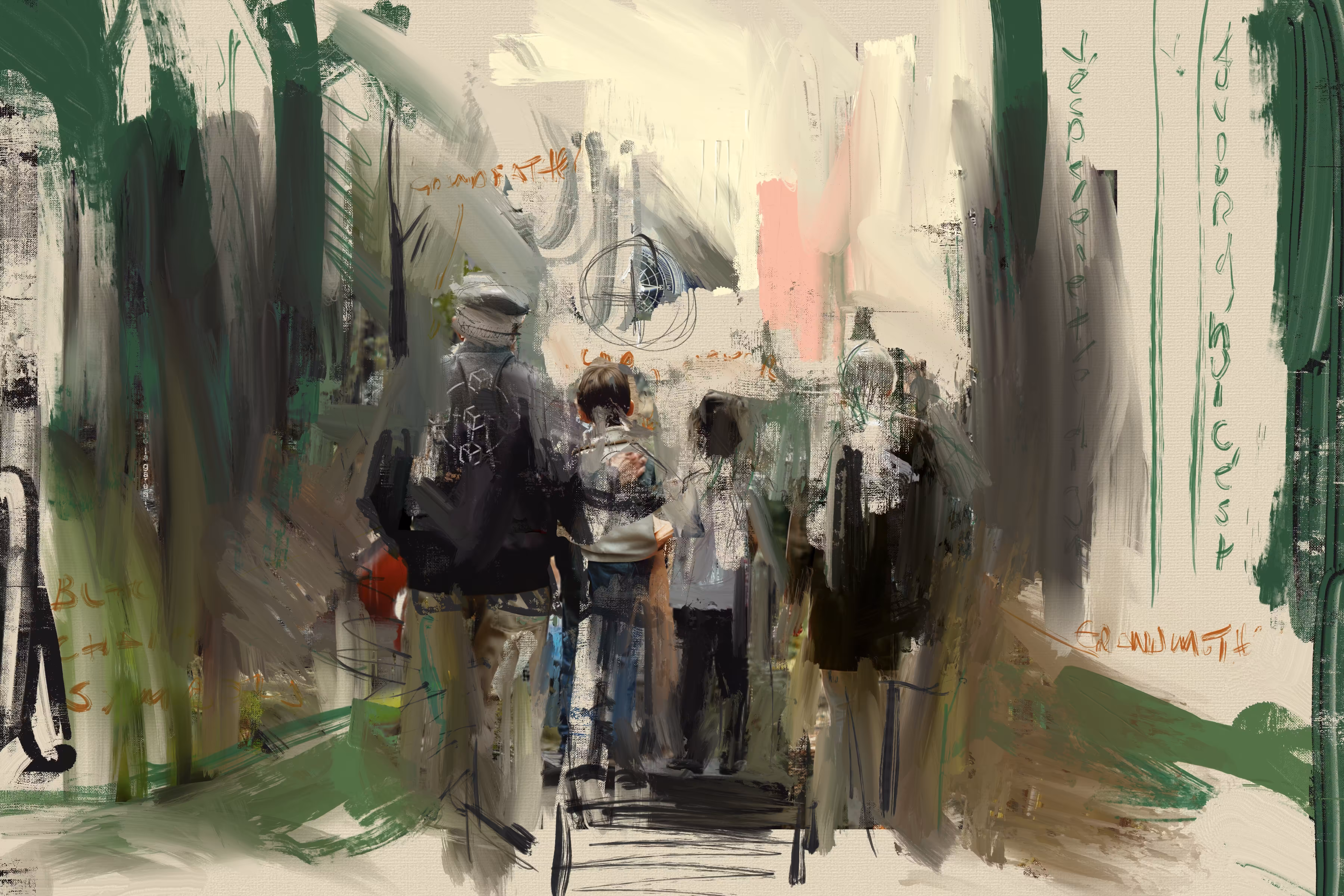 Eternal Guidance (Drawing Study D)