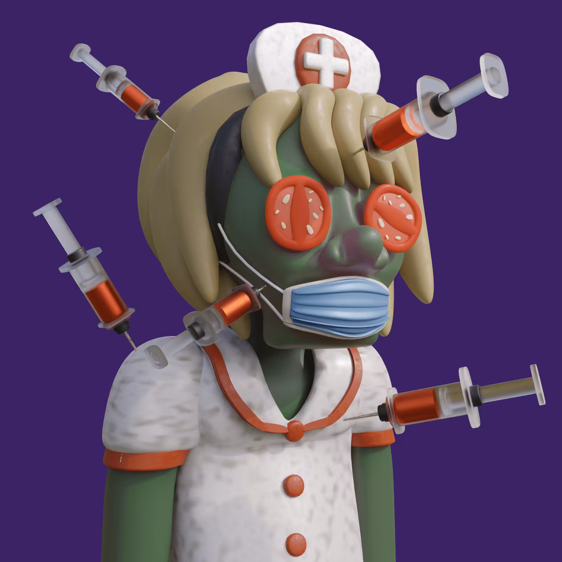 Zombie villager 356 : NURSE
