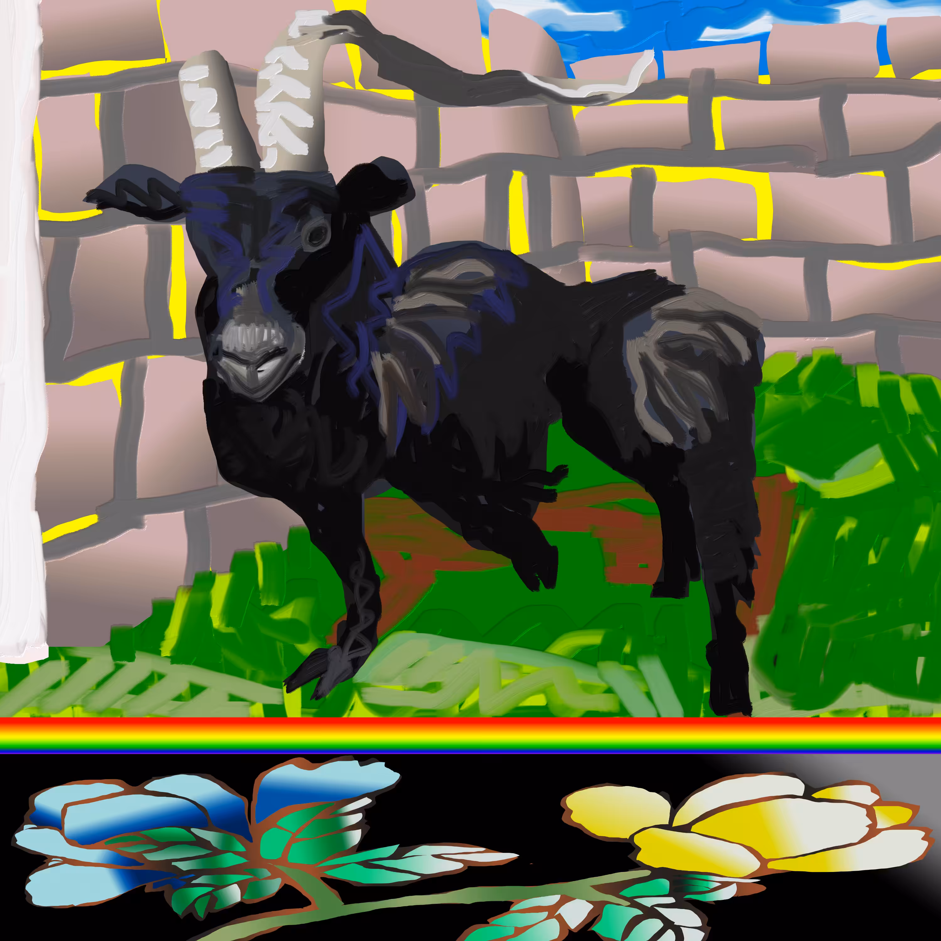 cabras en el flow: negra 2