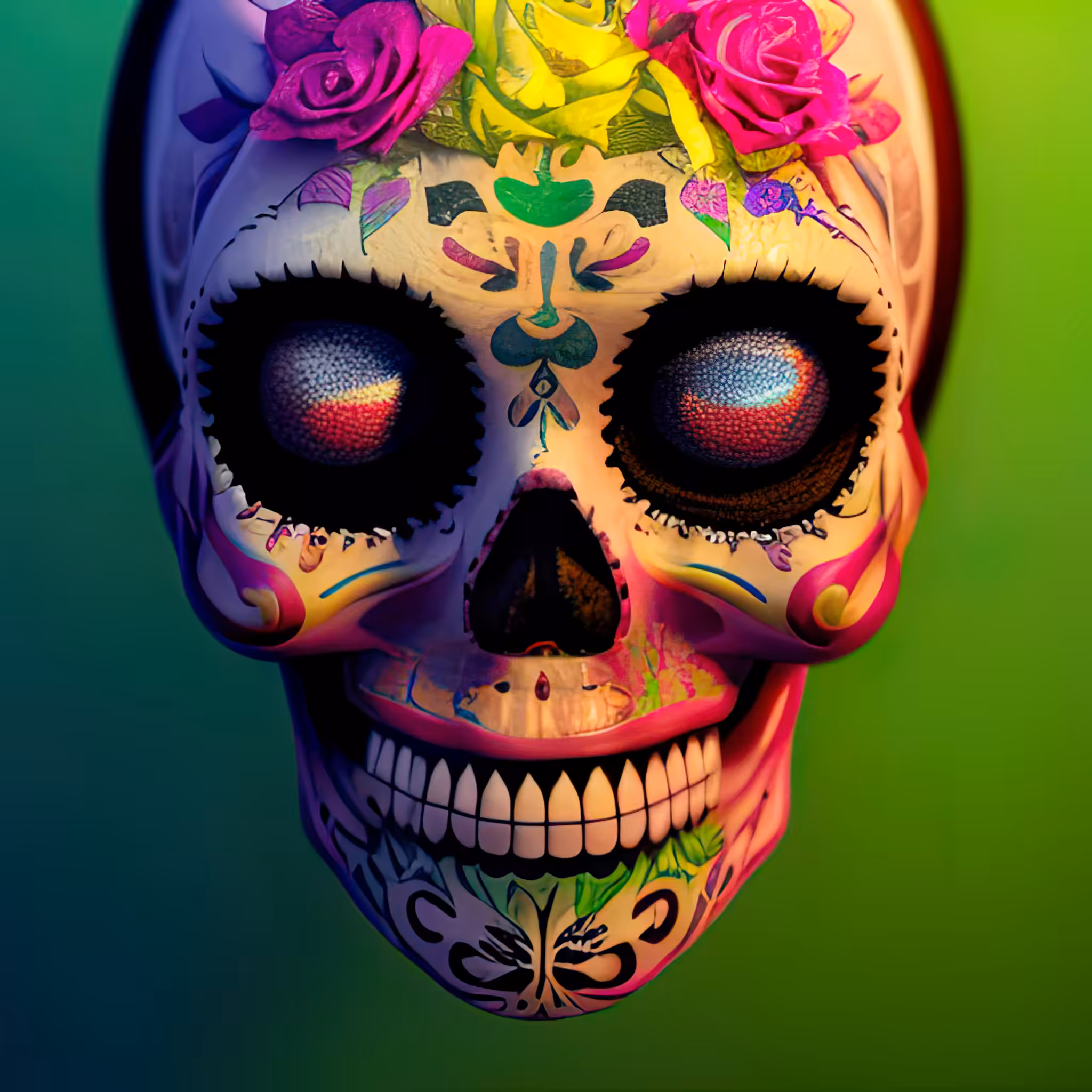 Head Case - A Color Study: Head Case #24