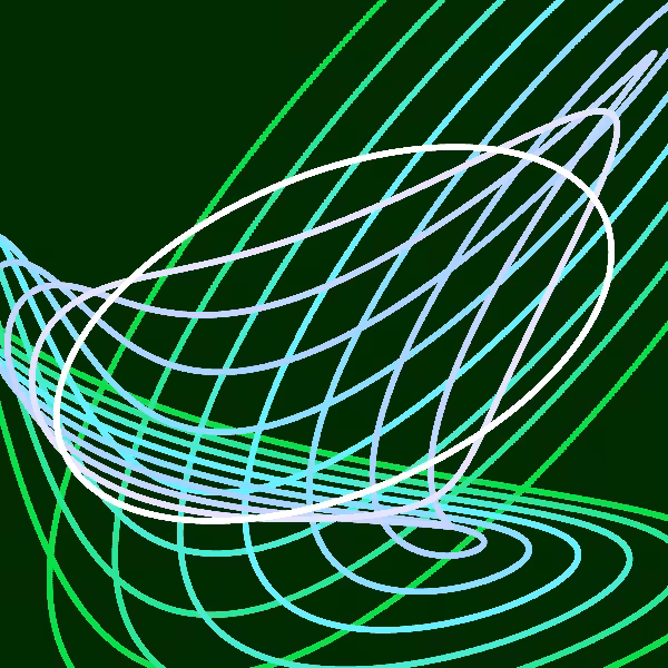 Harmonograph study #13