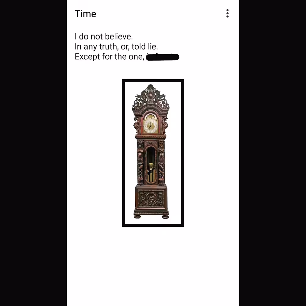 (time) Tick Tock