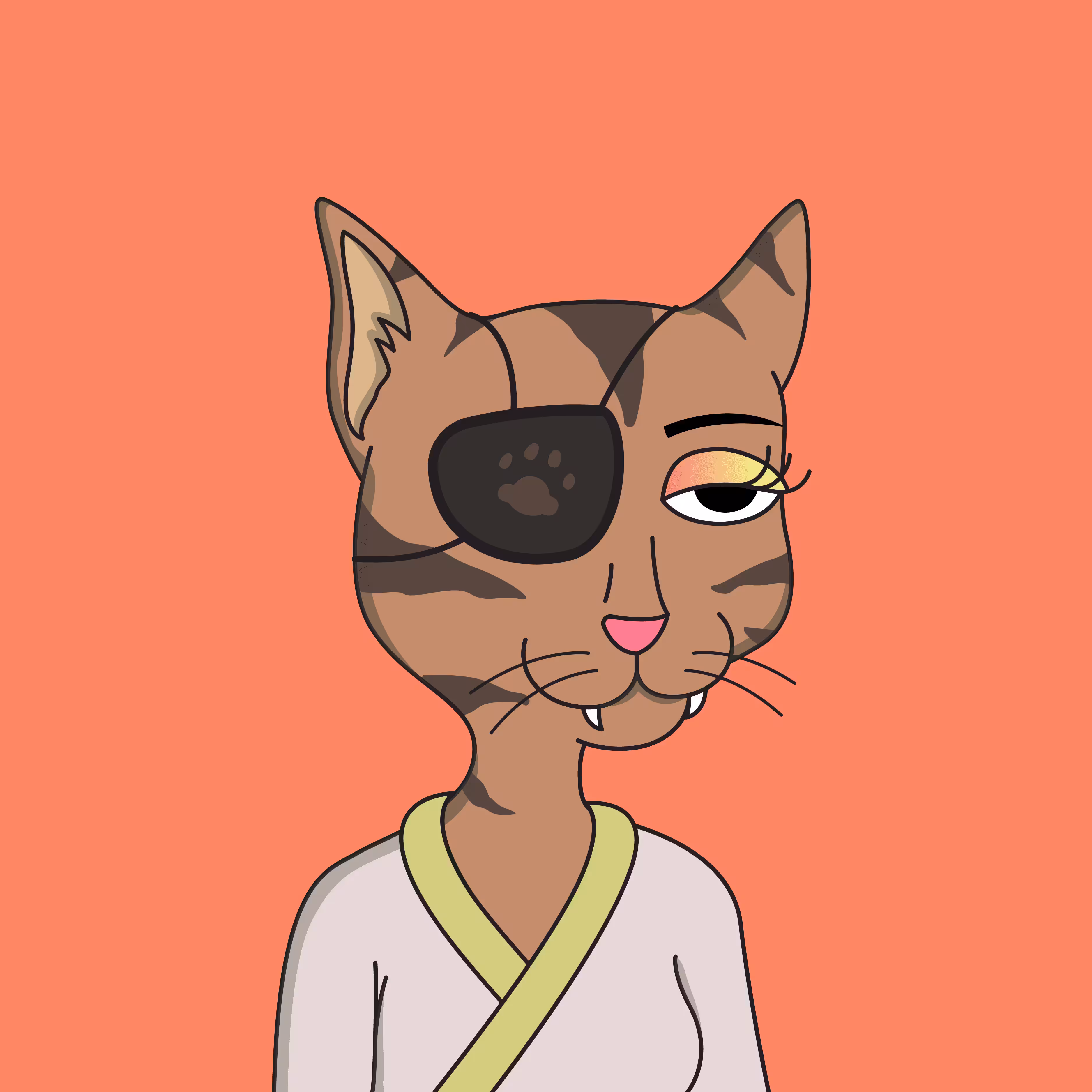 Girl Cat #58