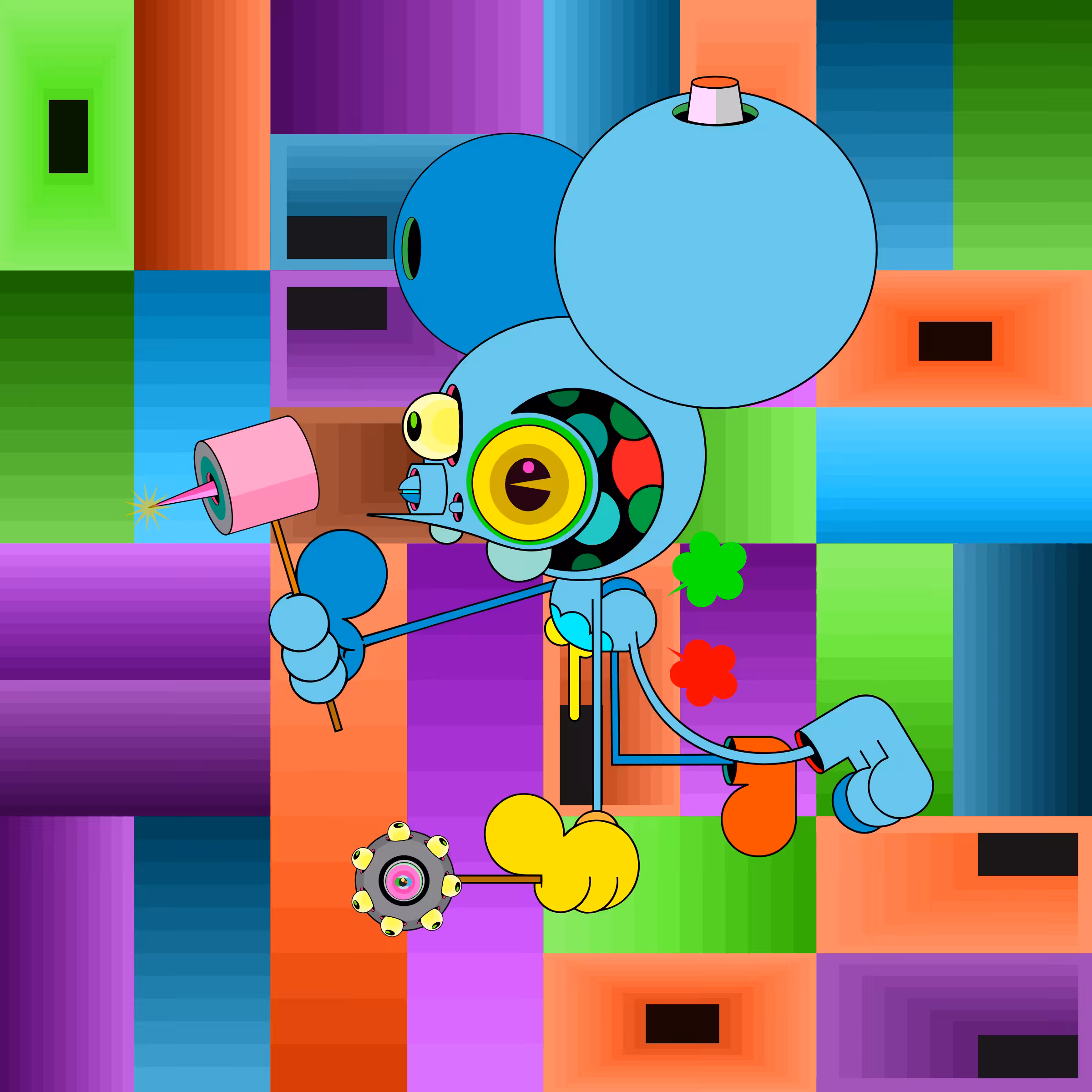 Neogen Space Monkeys #2173