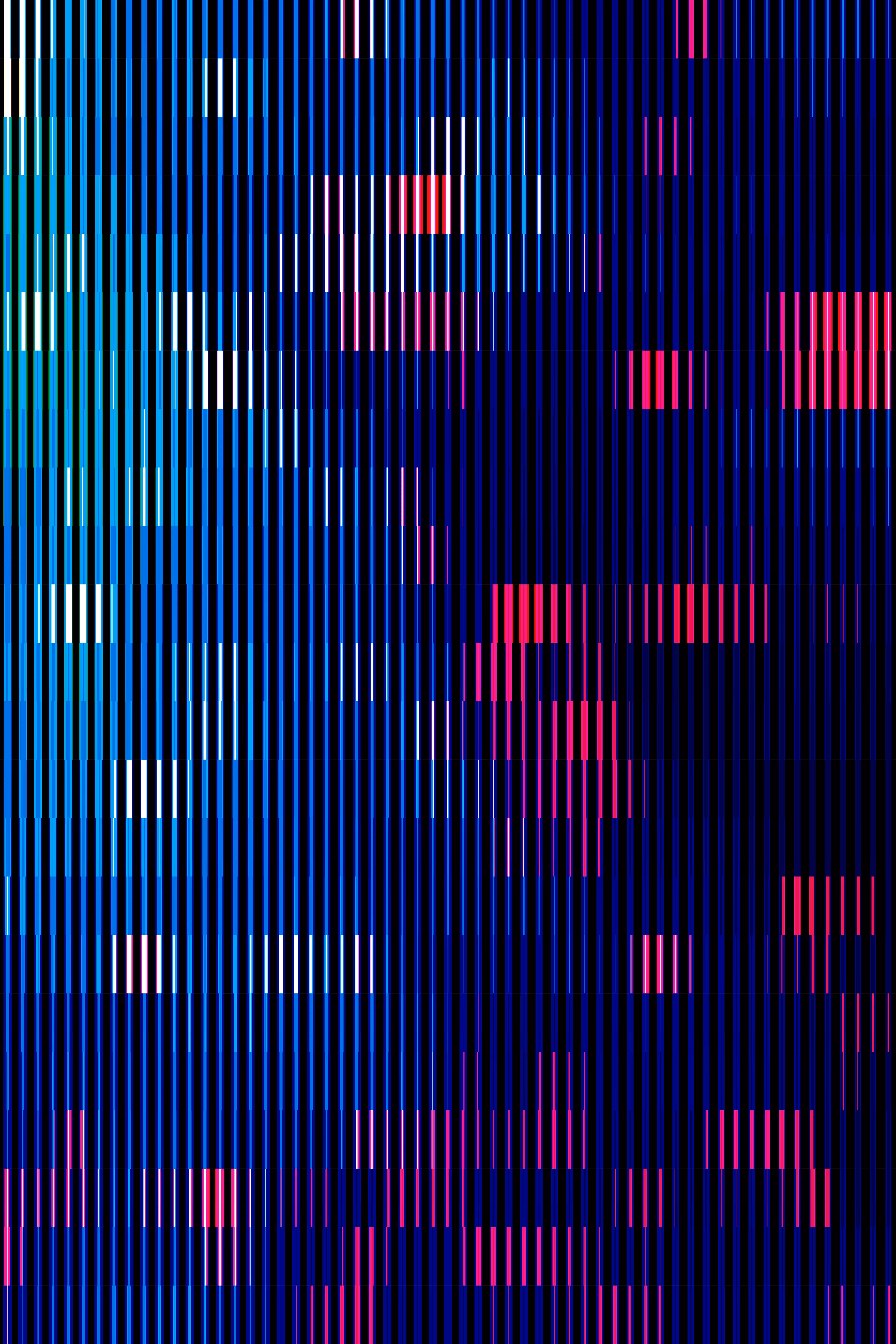 Three lines. Three Colours #25