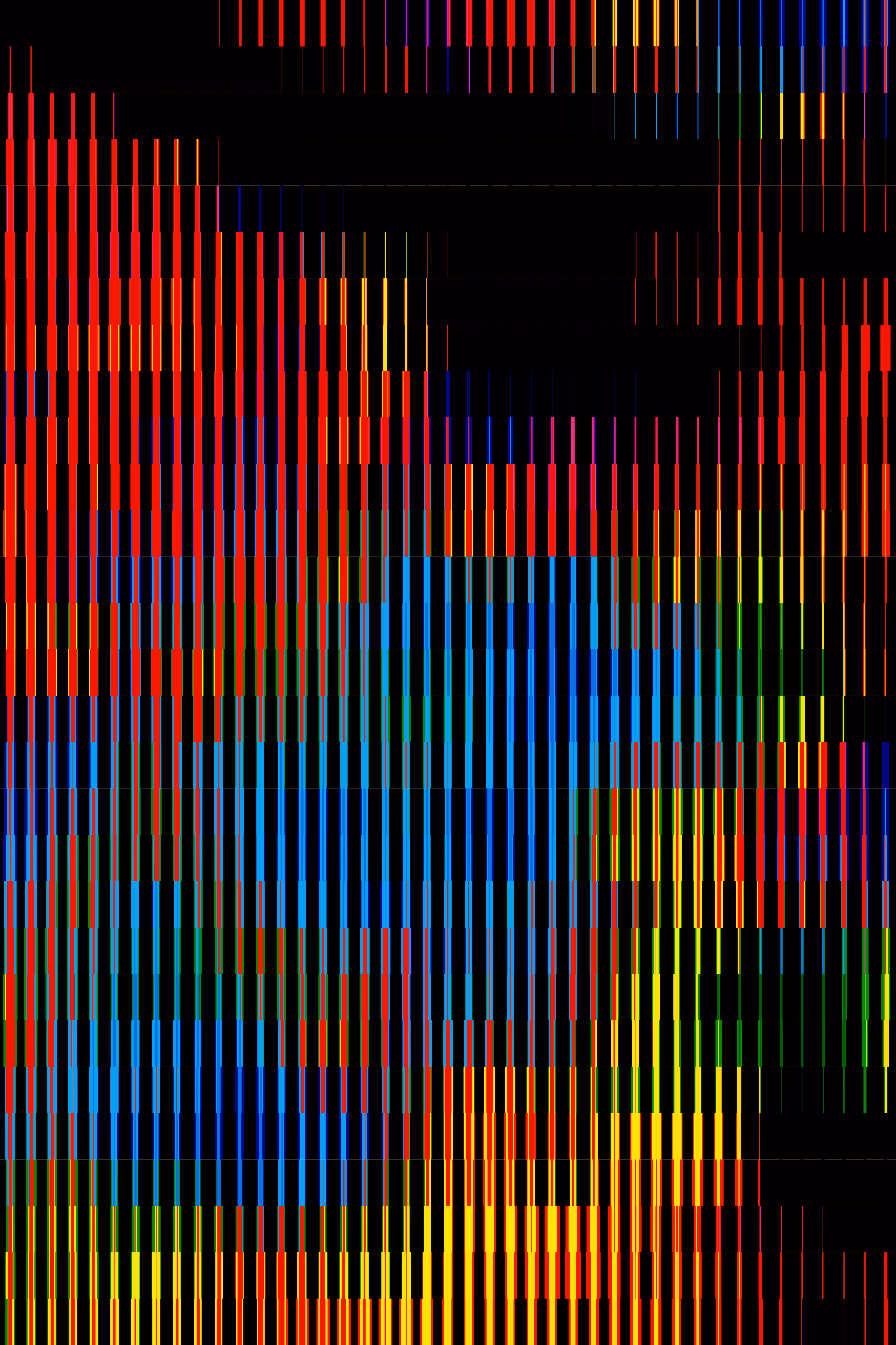 Three lines. Three Colours #70
