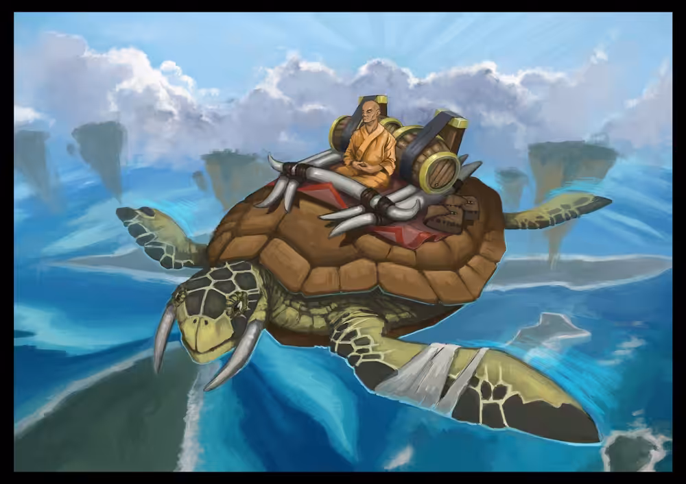 Floating Monk