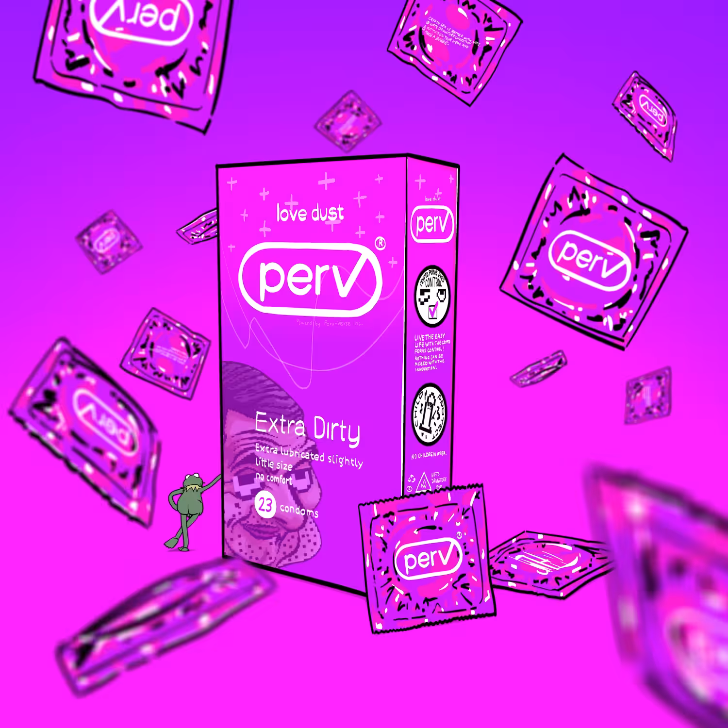 NFTs Drugstore: Perv Condoms Box #010